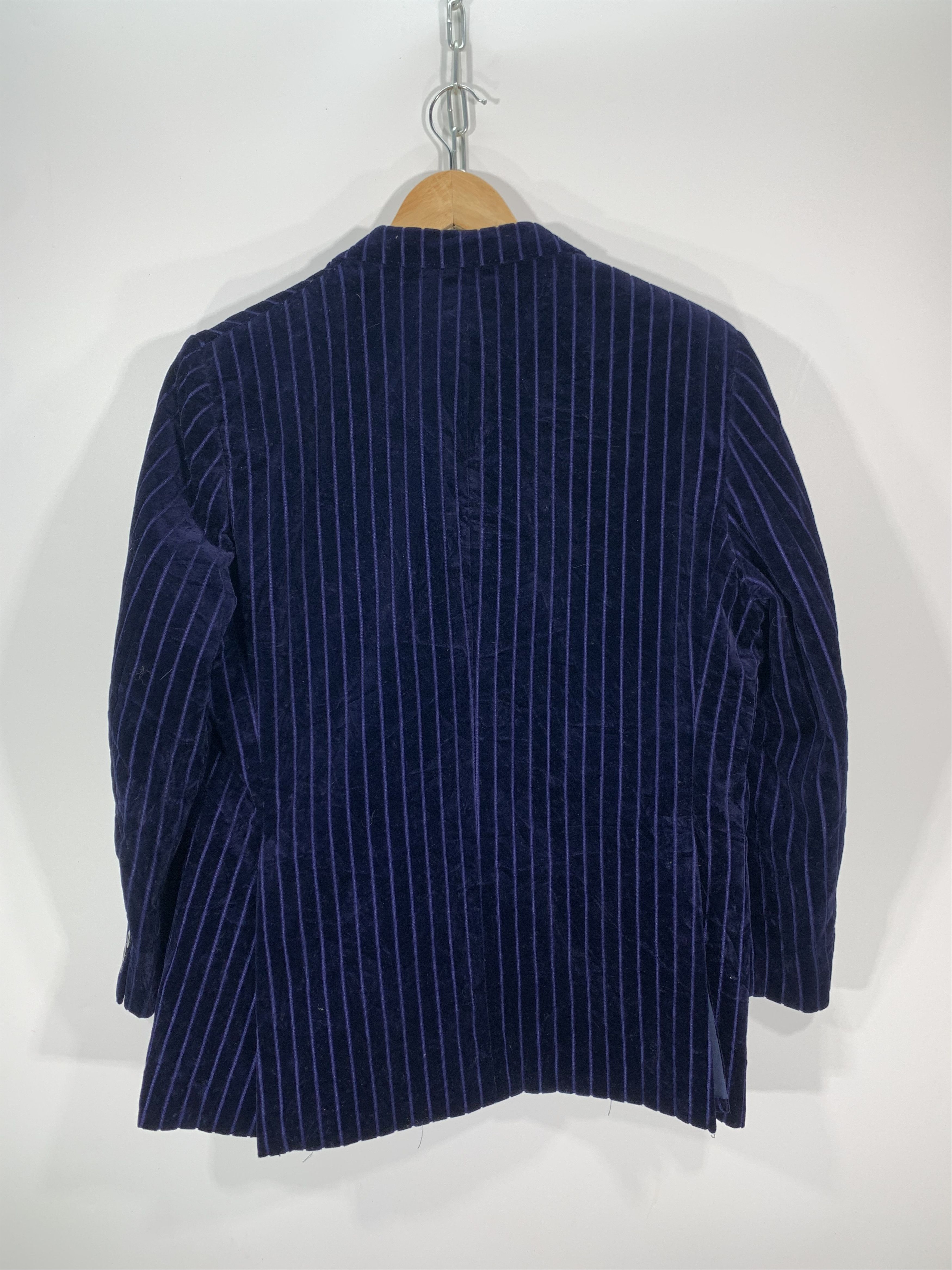 Japanese Brand × Velvet × Vintage ⚡️Vintage Valvet Coat Blazer RARE Size US S / EU 44-46 / 1 - 9 Thumbnail