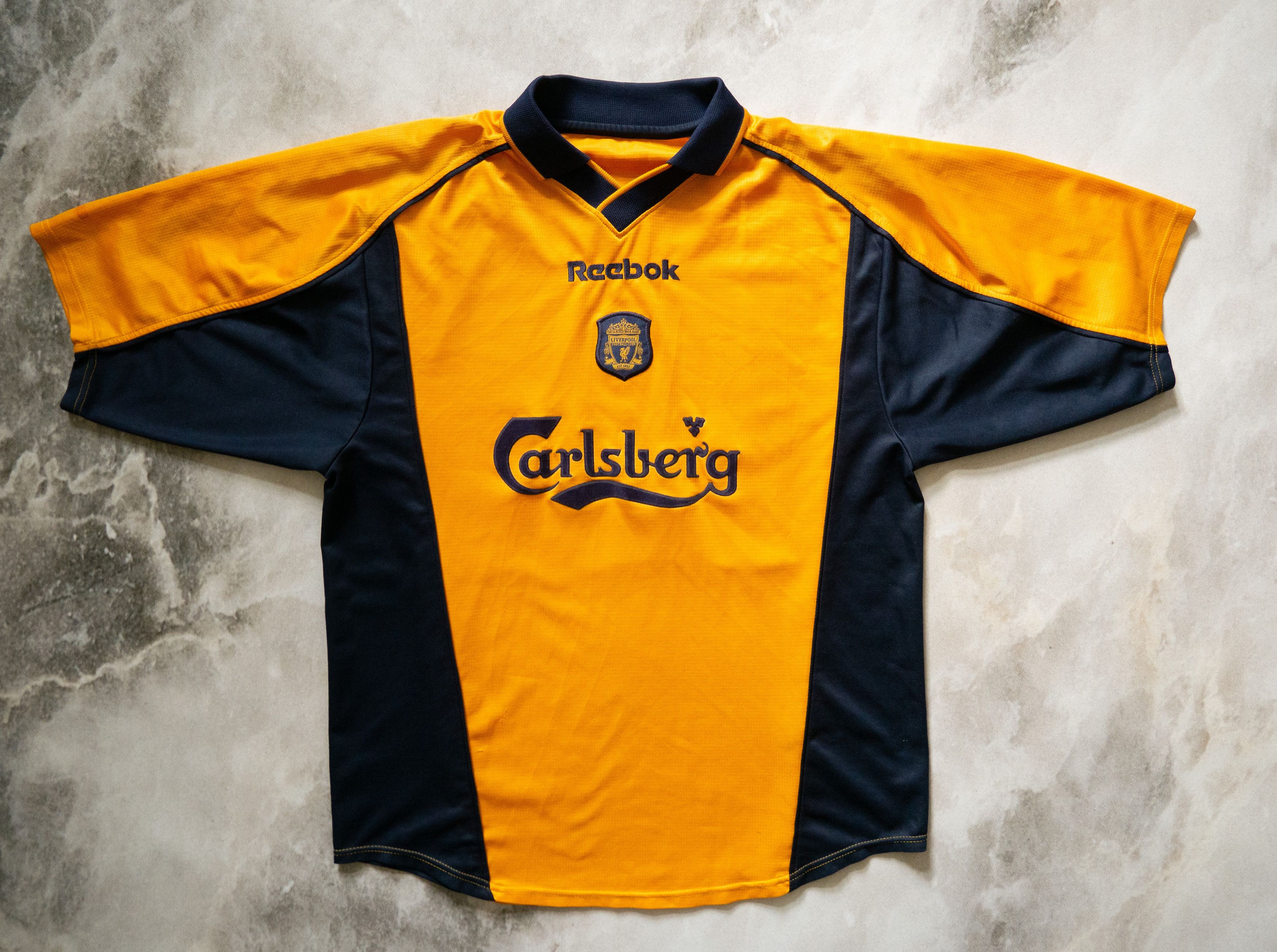 Reebok Vintage 00s Reebok x Liverpool Soccer Jersey Football 01-02 Size US M / EU 48-50 / 2 - 1 Thumbnail
