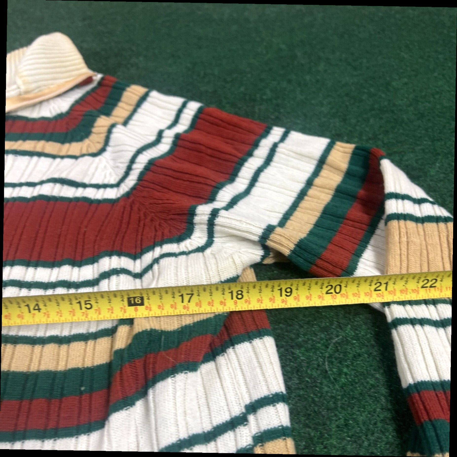 Vintage Vintage Quarter Zip Long Sleeve Sweater Adult Size Medium 80s 90s Size US M / EU 48-50 / 2 - 6 Thumbnail