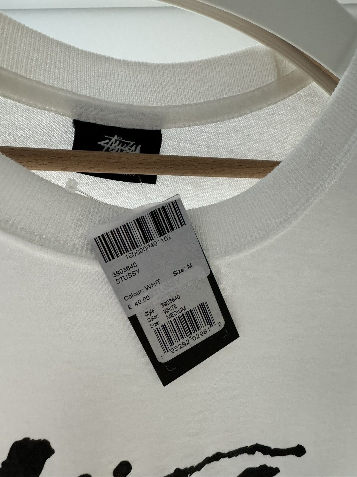 Stussy Stussy x Virgil Abloh (Off-White) tee white Size US M / EU 48-50 / 2 - 5 Thumbnail