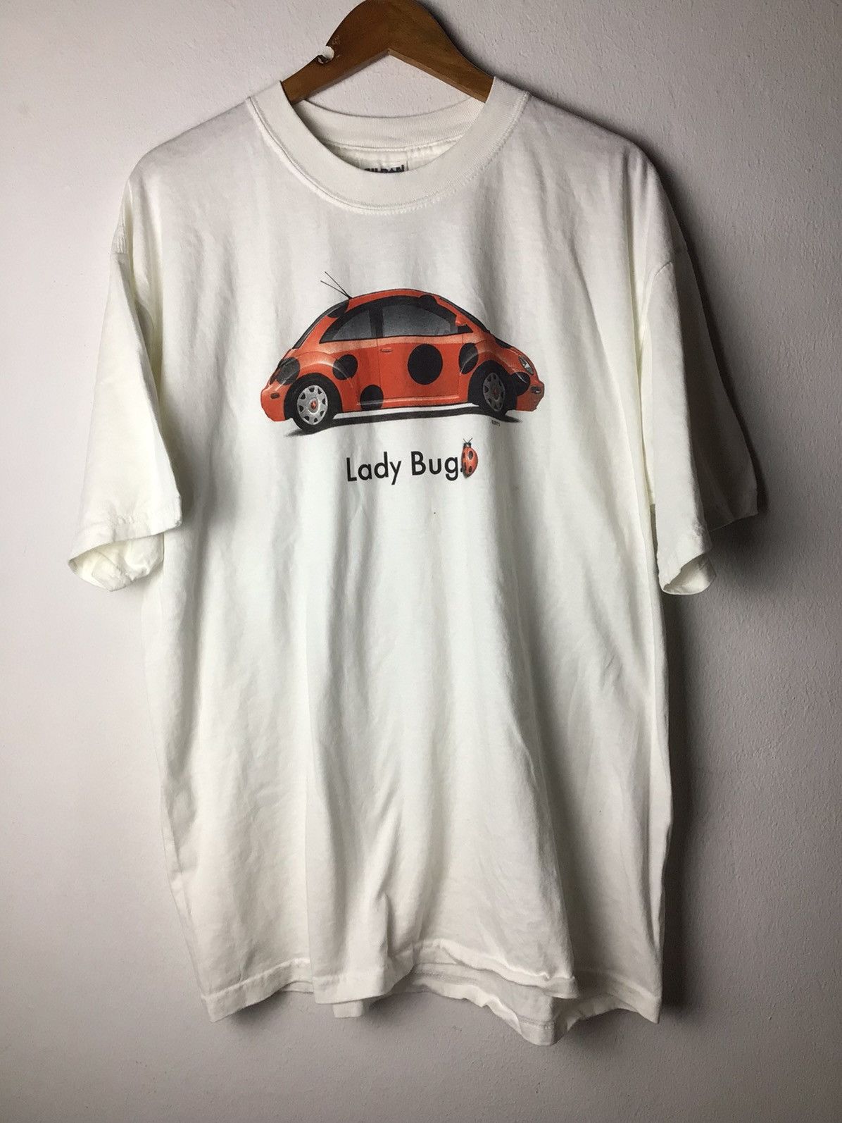 Vintage Volkswagen Beetle Lady Bug 00's Size US XL / EU 56 / 4 - 1 Thumbnail