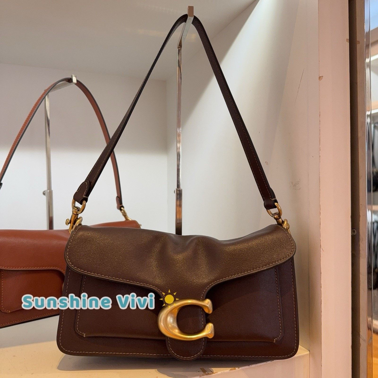 Coach NWT COACH CCX04 Tabby Shoulder Bag 26 Maple leather Size ONE SIZE - 7 Thumbnail