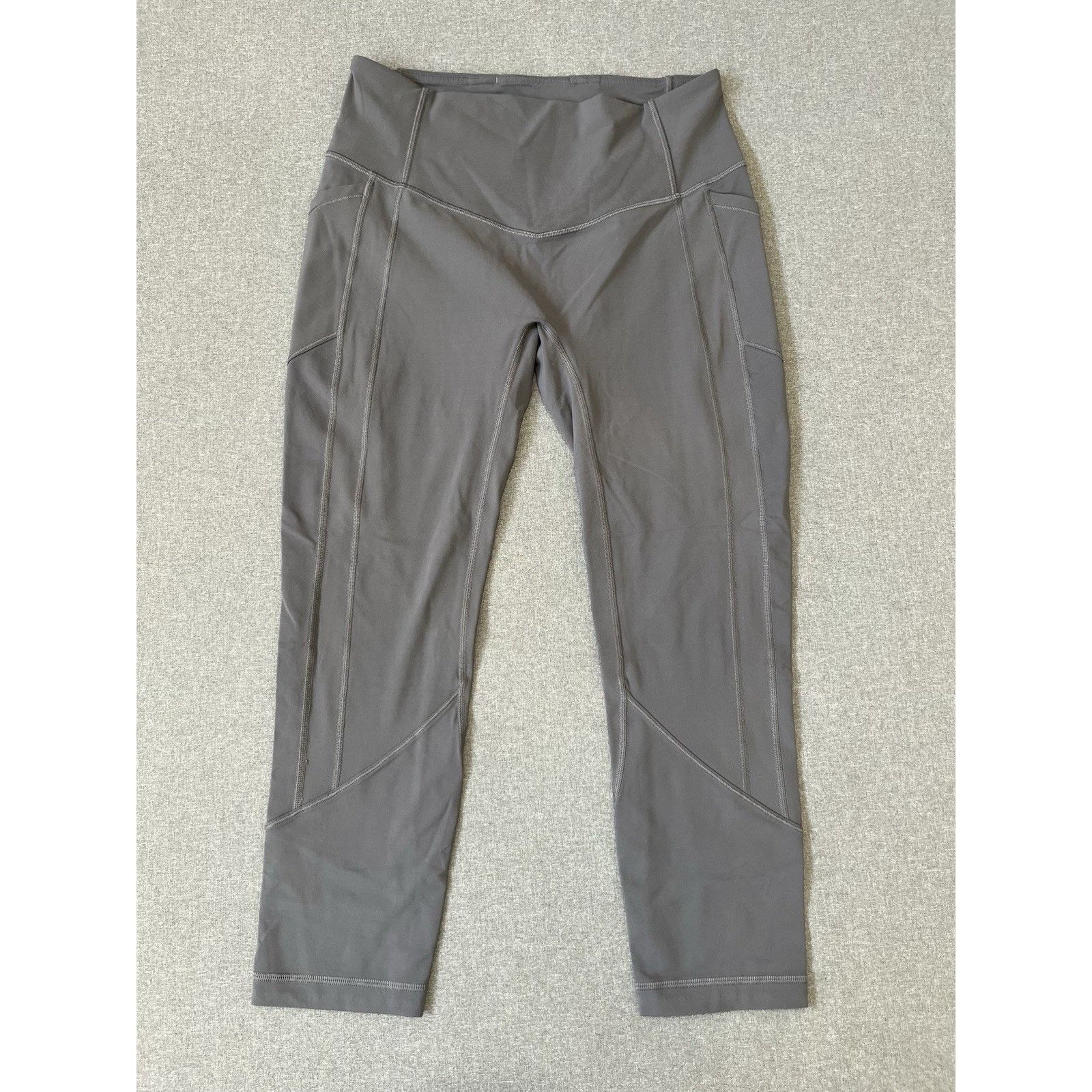 Lululemon Lululemon Athletica Fast Free High-Rise Tight Gray Sze 10 Size 32" / US 10 / IT 46 - 1 Thumbnail