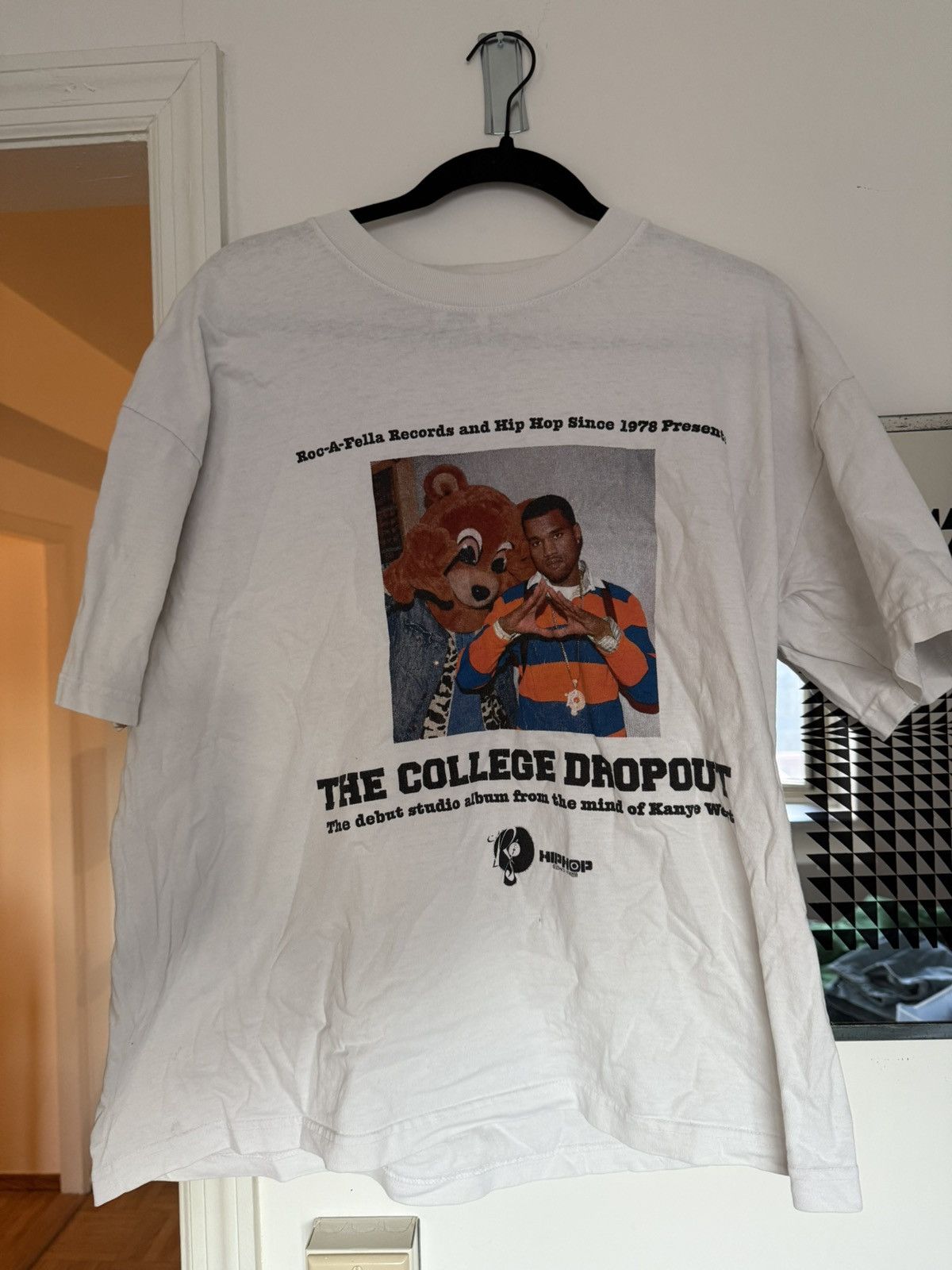 Sweat Vintage Y2K Kanye West The College Dropout - Taille L, Rare, Parfait état Occasion