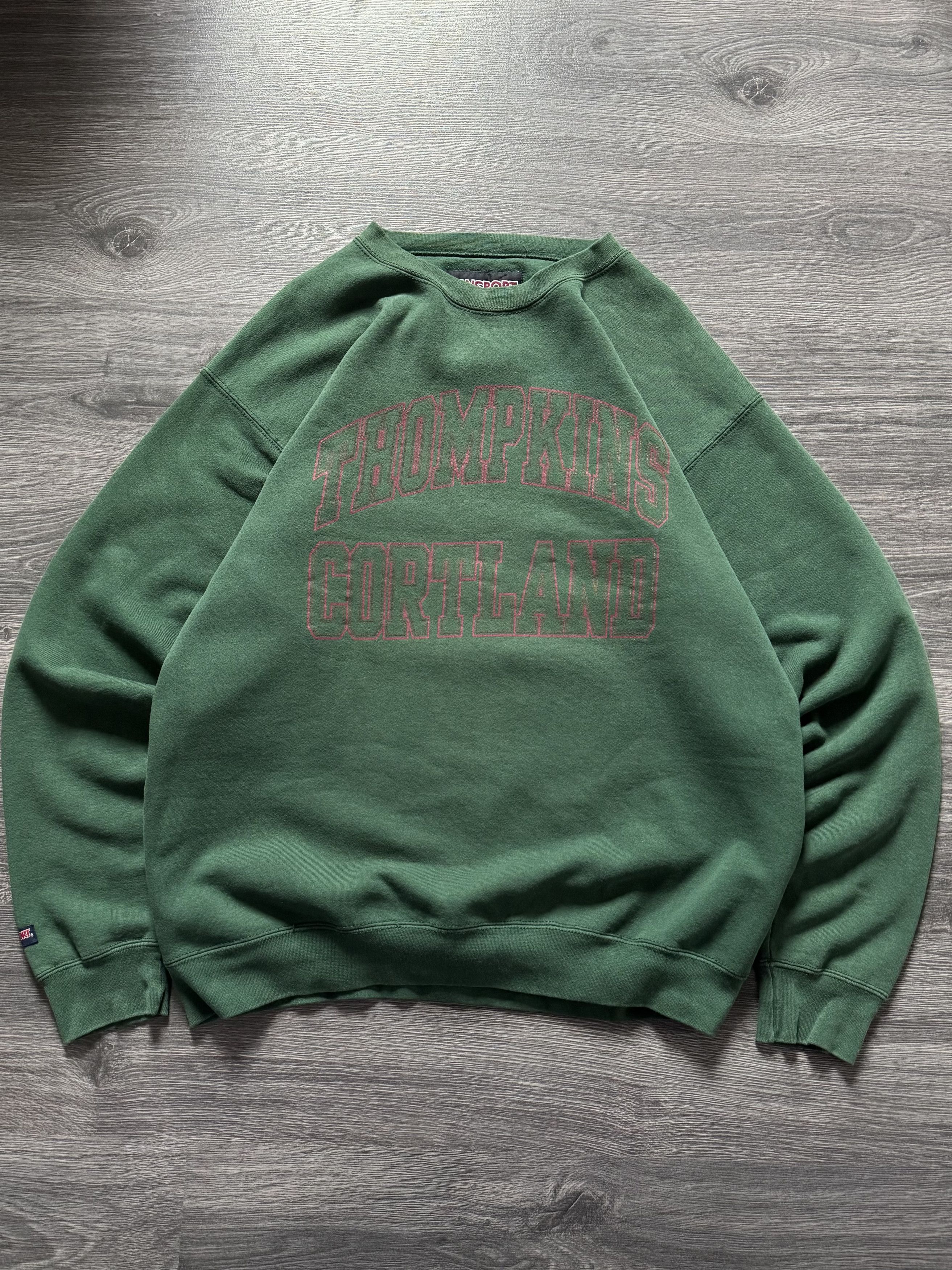 Jansport Vintage 90s Jansport College Baggy Sweatshirt Heavyweight Size US L / EU 52-54 / 3 - 3 Thumbnail