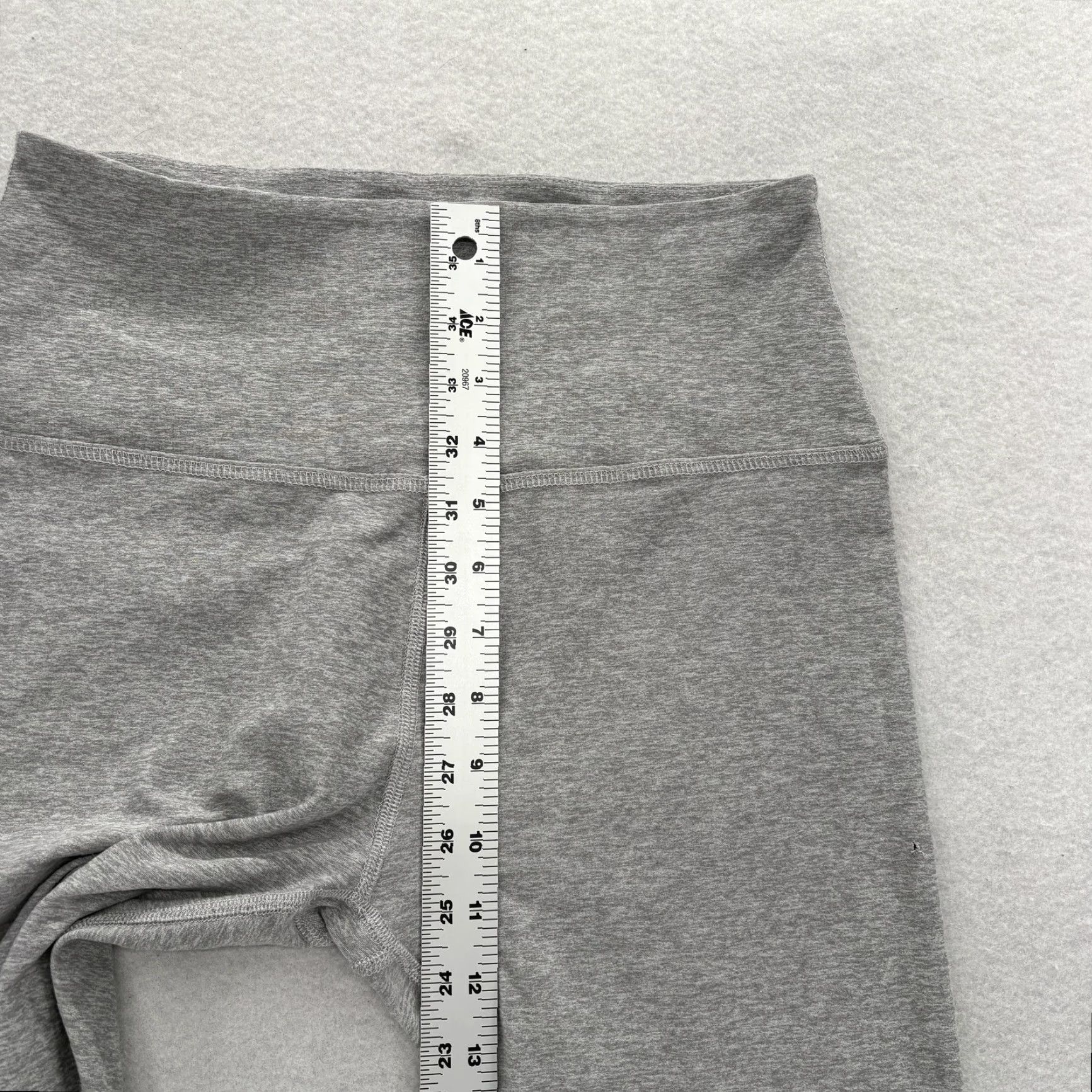Beyond Yoga Beyond Yoga Pants Womens Large Gray High Waisted Leggings Athletic Made USA Size 36" / US 14 / IT 50 - 6 Thumbnail