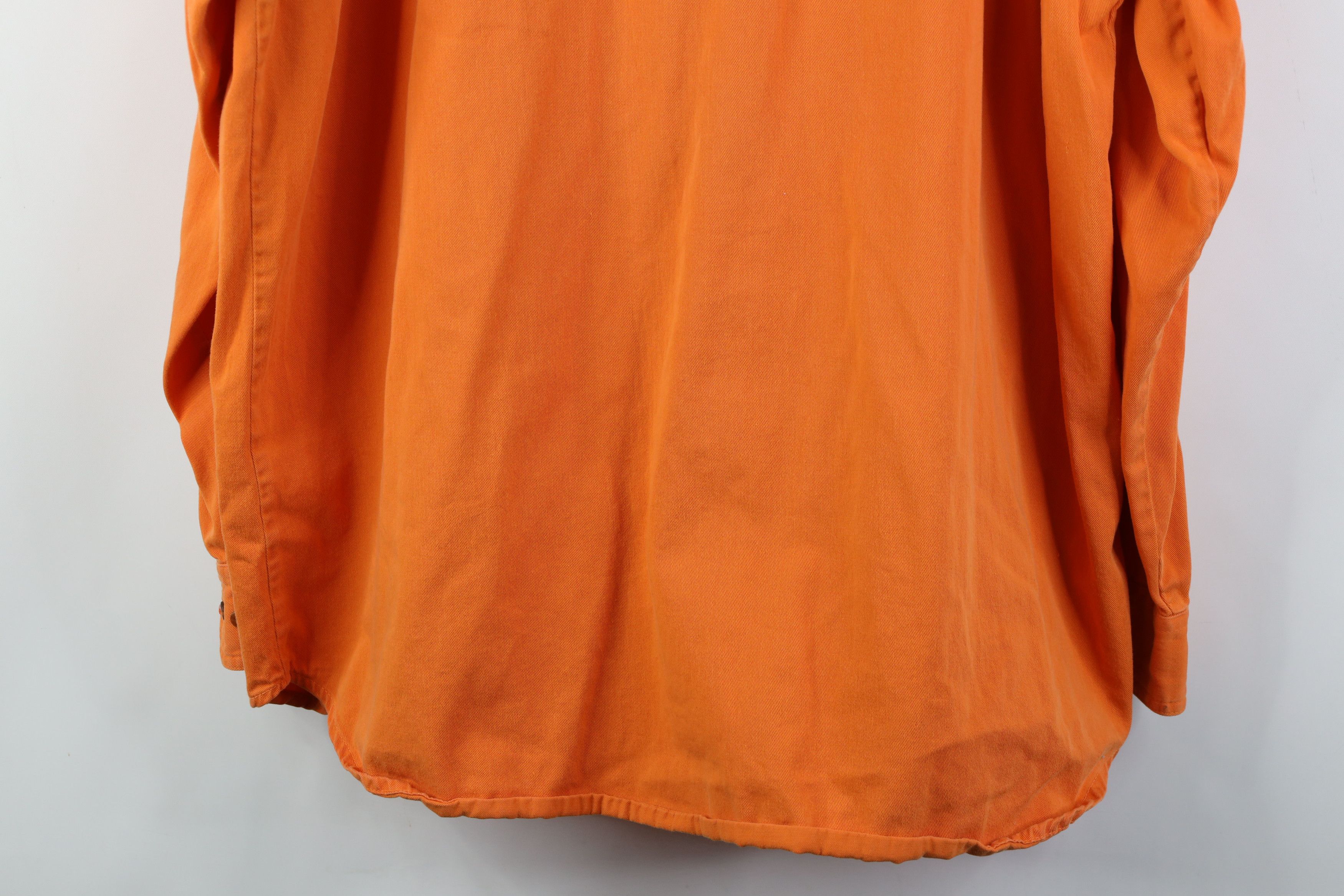 Vintage Vintage 90s Streetwear Dye Twill Collared Button Down Shirt Size US XL / EU 56 / 4 - 15 Thumbnail