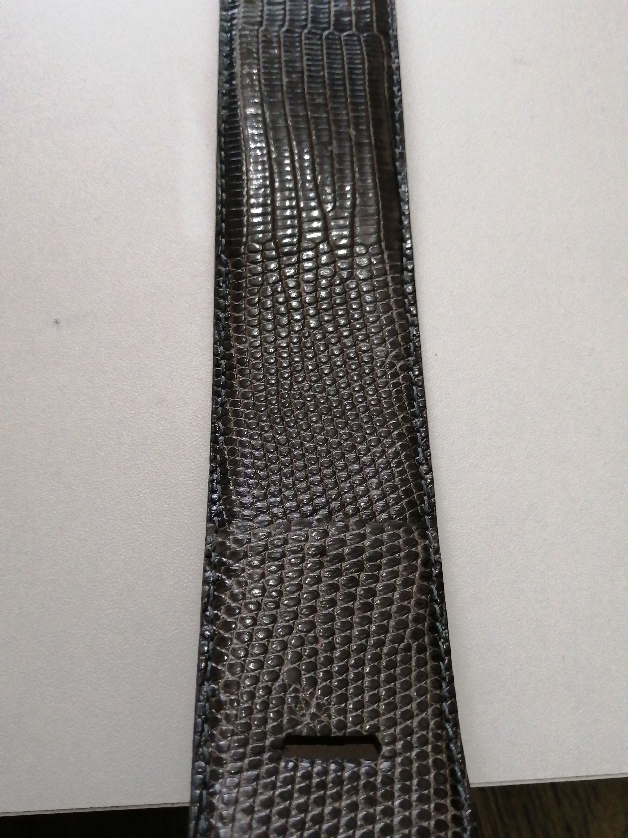 Other KARA ROSS NEW YORK GENUINE LIZARD BELT Size 34 - 14 Thumbnail