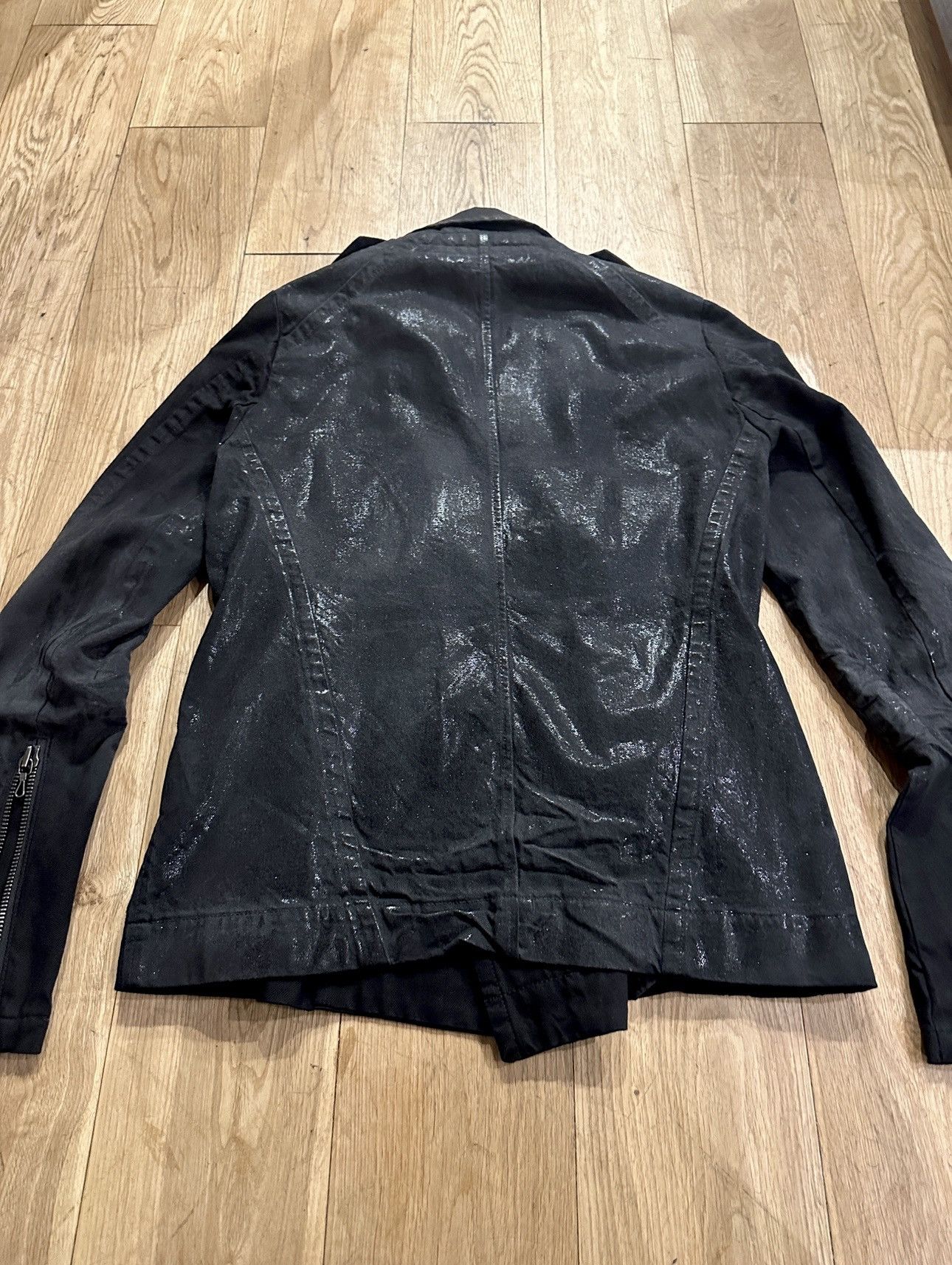 Julius Julius ‘Ana-Moto’ Waxed Motorcycle Jacket Size US M / EU 48-50 / 2 - 5 Thumbnail