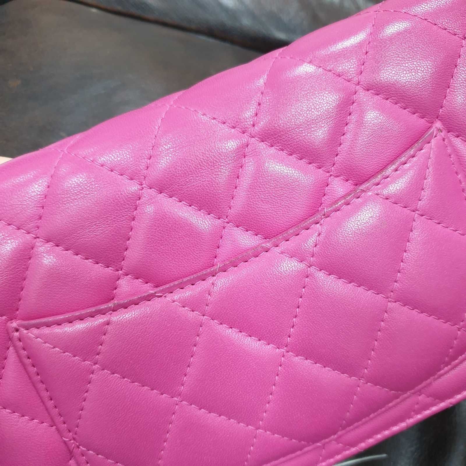 Chanel Chanel Wallet On Chain Pink Leather Size ONE SIZE - 8 Thumbnail