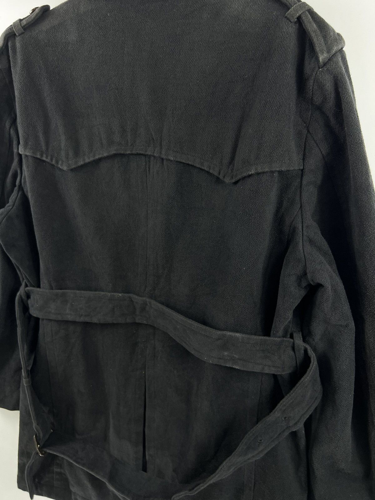 Japanese Brand 🔥 The suit Company Emmeci italian Fabric Trench Coat Size US M / EU 48-50 / 2 - 12 Thumbnail