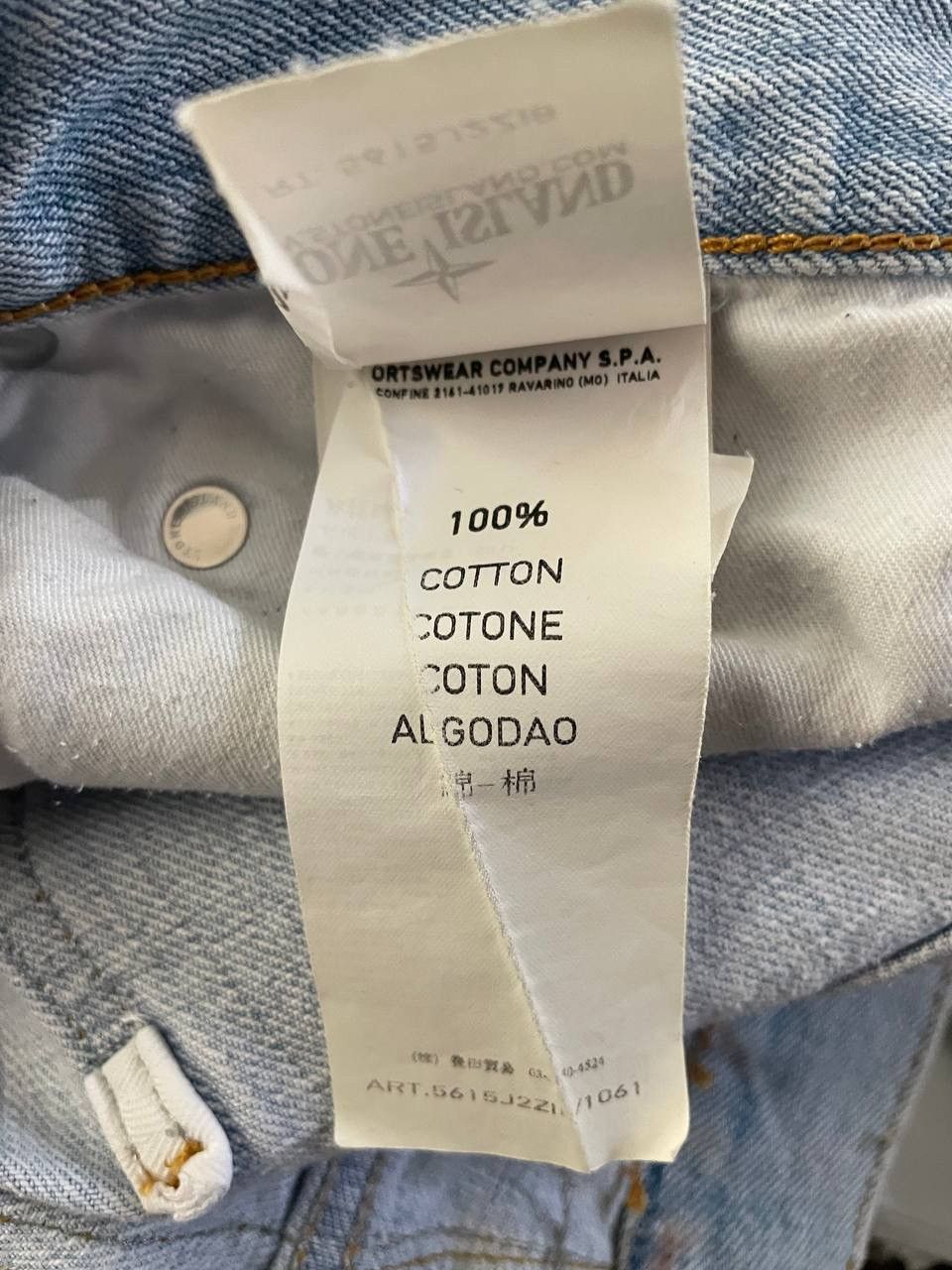 Stone Island Stone Island Denim Jeans Blue Size US 36 / EU 52 - 20 Thumbnail