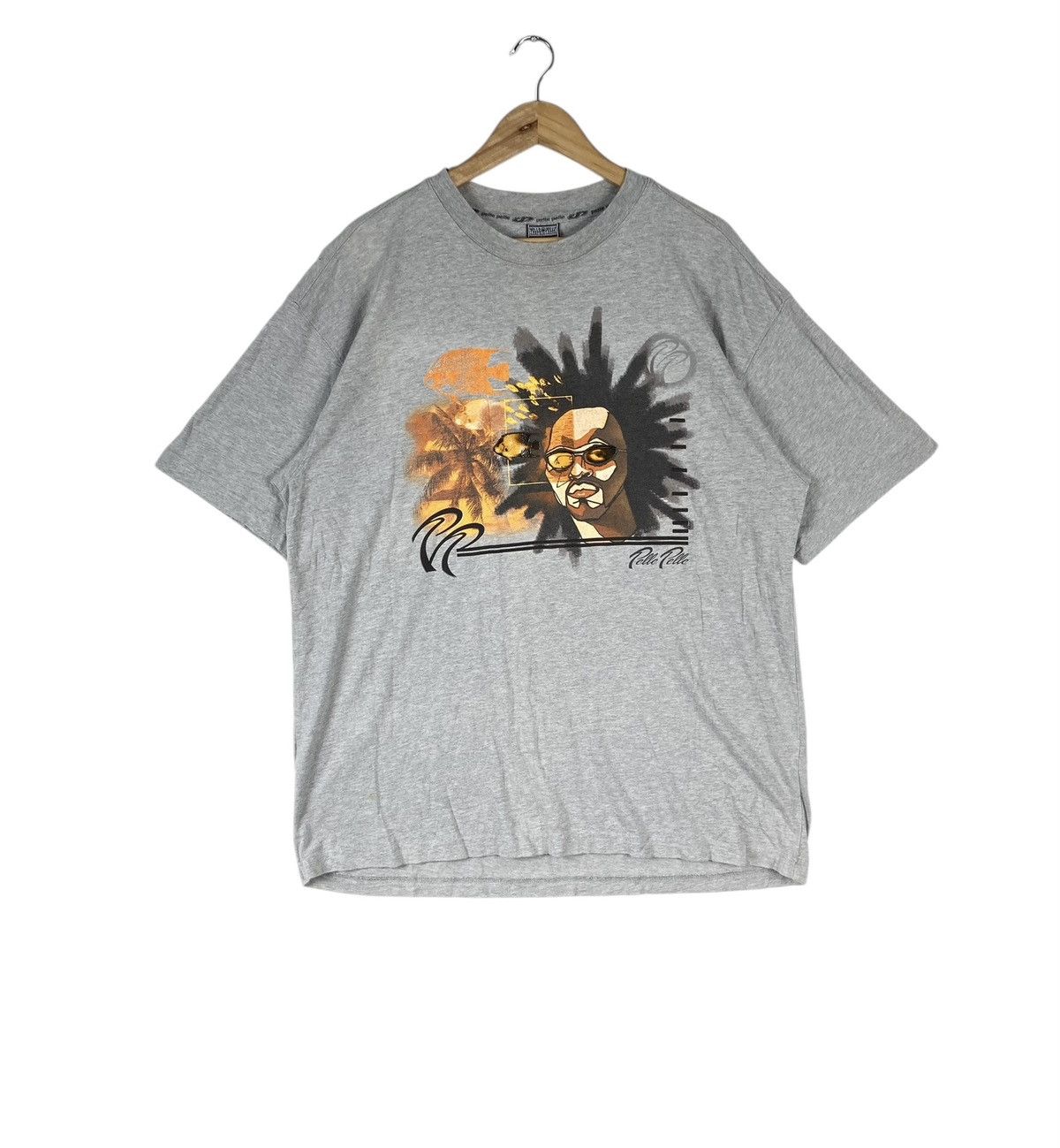 Pelle Pelle Vintage Pelle Pelle Marc Buchanan Rapper Rap Tee T-Shirt Size US XL / EU 56 / 4 - 1 Thumbnail