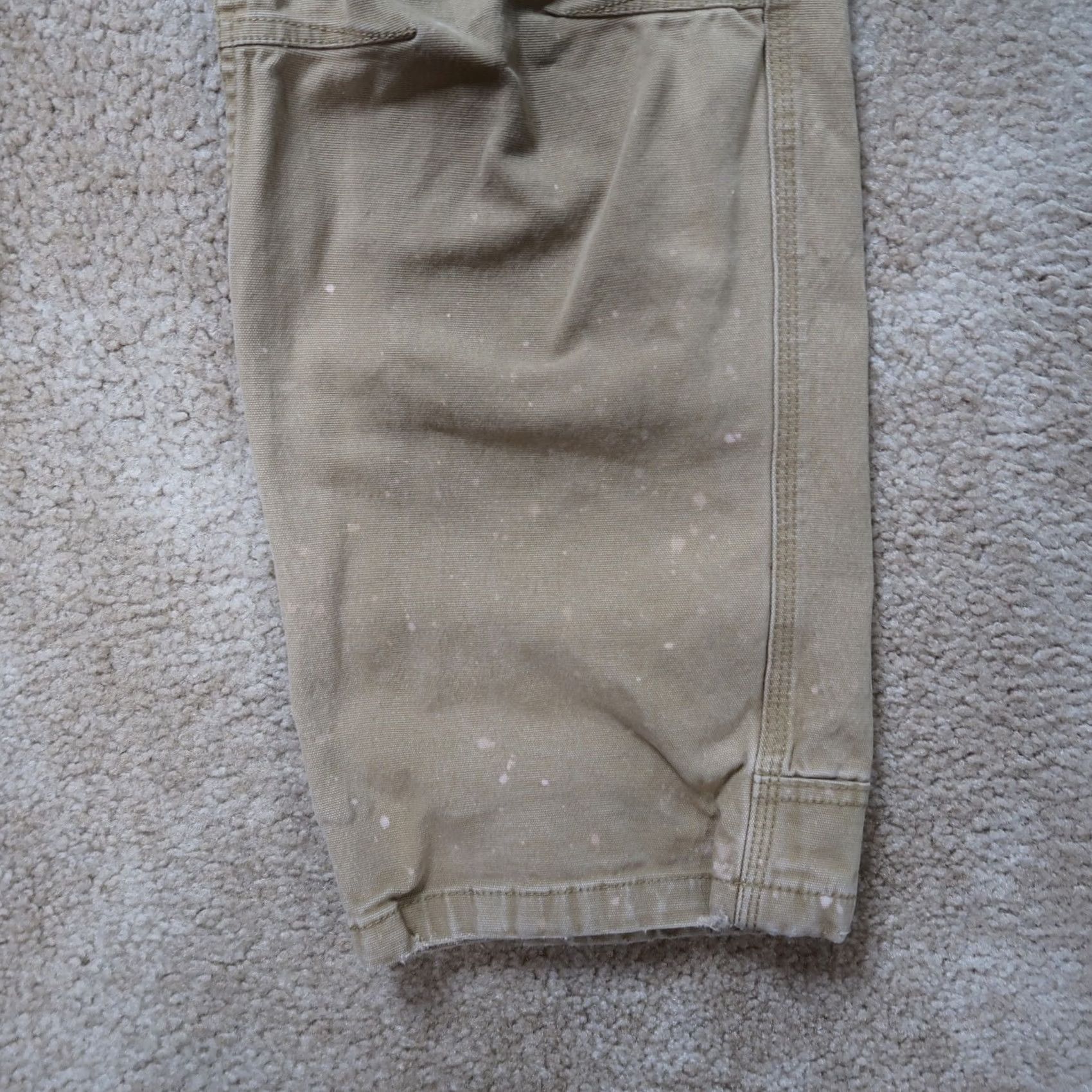 Eddie Bauer Eddie Bauer Pants Straight Leg Khaki Beige 34x30 Men’s Canvas Distressed Casual Workwear Size US 34 / EU 50 - 3 Thumbnail