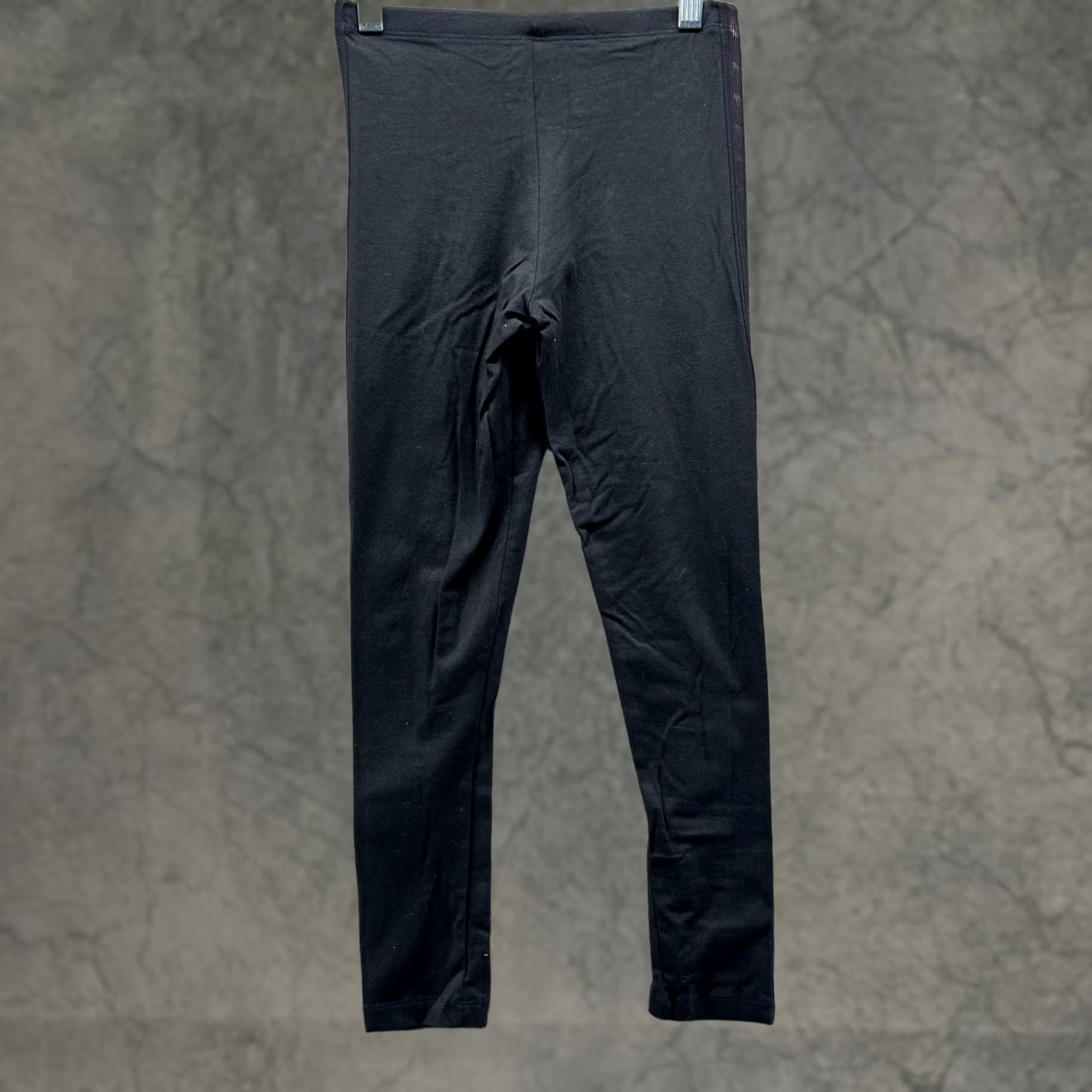 Adidas Adidas Leggings Womens Small Black Trefoil Side Stripe Originals Pants Size 28" / US 6 / IT 42 - 1 Thumbnail