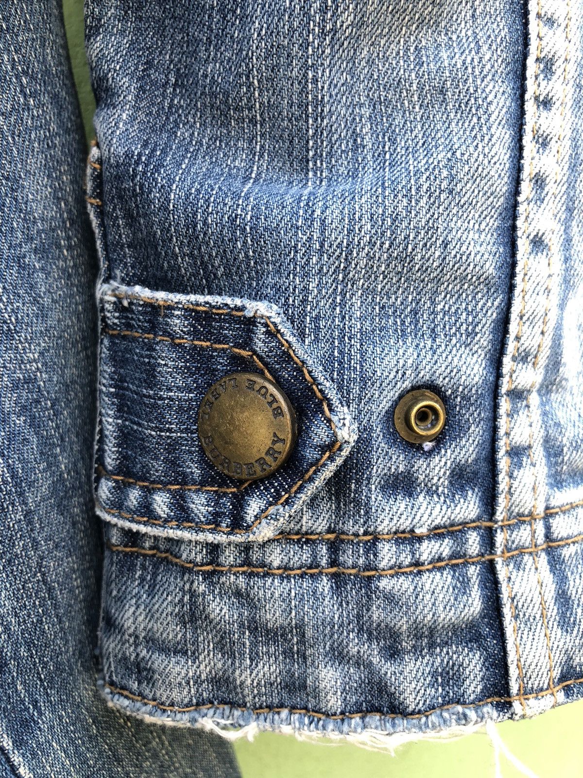Burberry Burberry London Blue Label Denim Jacket Vintage Japan Only Size M / US 6-8 / IT 42-44 - 16 Thumbnail