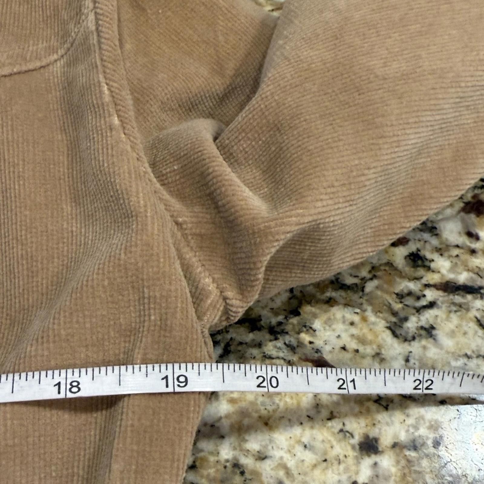 Carbon Carbon tan corduroy cropped blazer jacket SZ LG Size L / US 10 / IT 46 - 9 Thumbnail