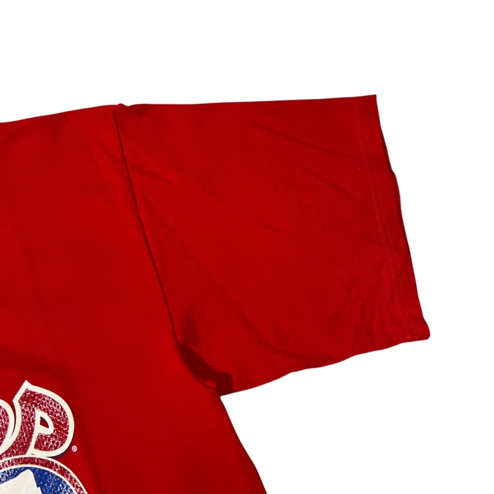 Lee × MLB × Vintage Vintage 90s Lee Philadelphia Phillies red tee (L) Size US L / EU 52-54 / 3 - 5 Thumbnail