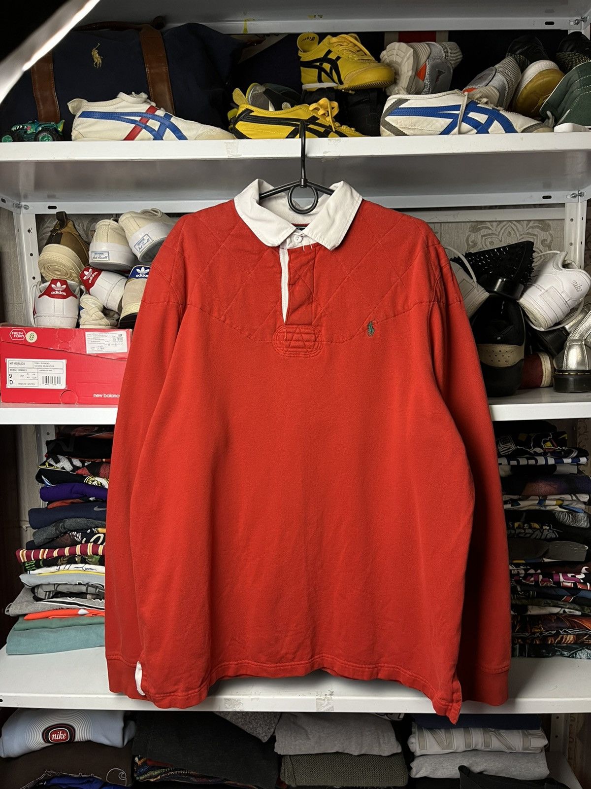 Polo Ralph Lauren Vintage Y2k Polo Ralph Lauren Rugby Long Sleeve Shirt Size US XL / EU 56 / 4 - 1 Thumbnail