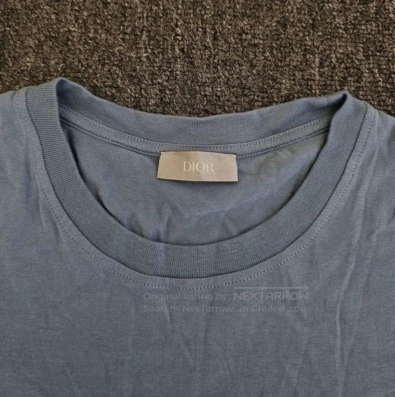 Dior Dior Men's Light Blue Short Sleeve T. Size US M / EU 48-50 / 2 - 3 Thumbnail