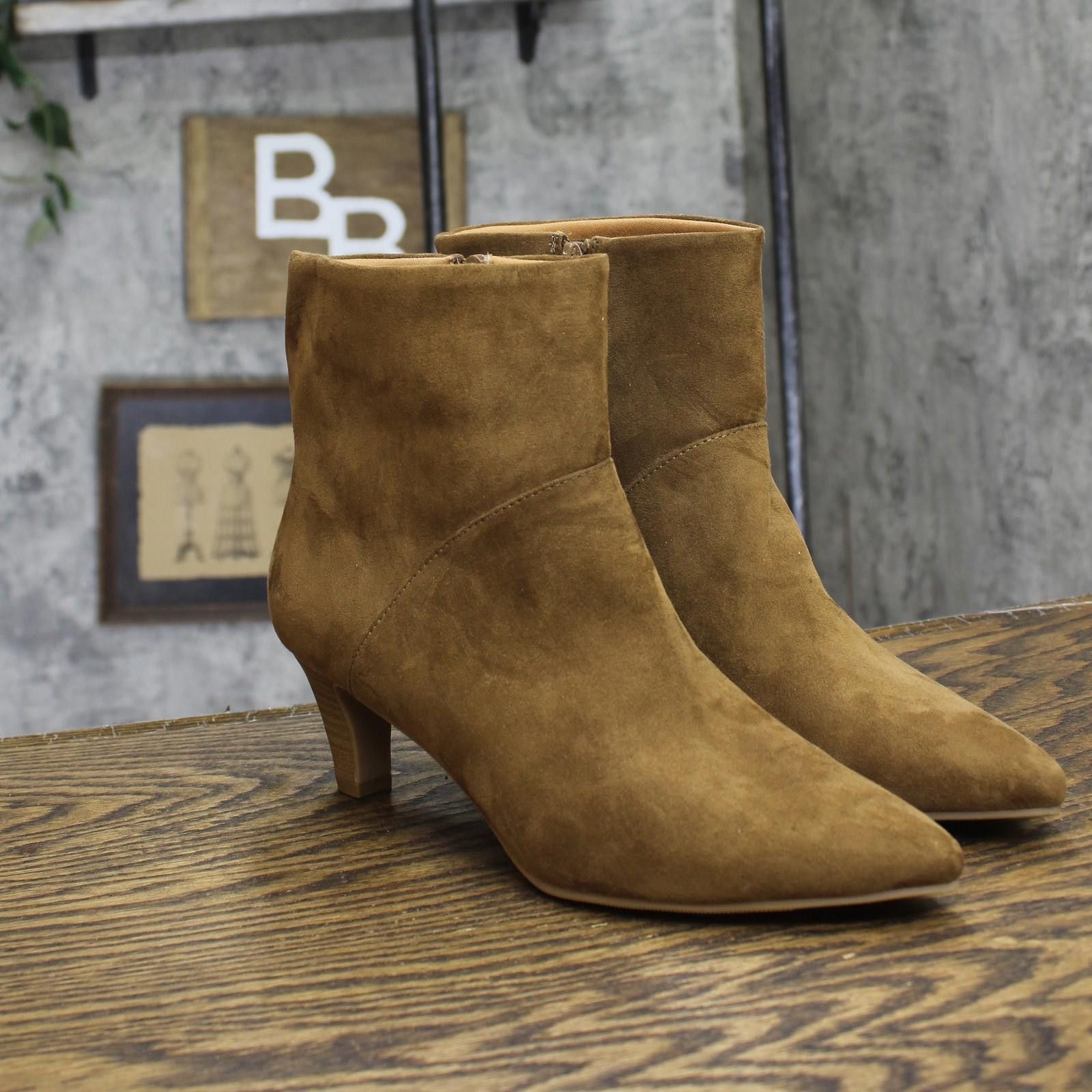 Other Universal Thread Frances Ankle Boots 88744366 Brown 8m Size US 8 / IT 38 - 1 Thumbnail