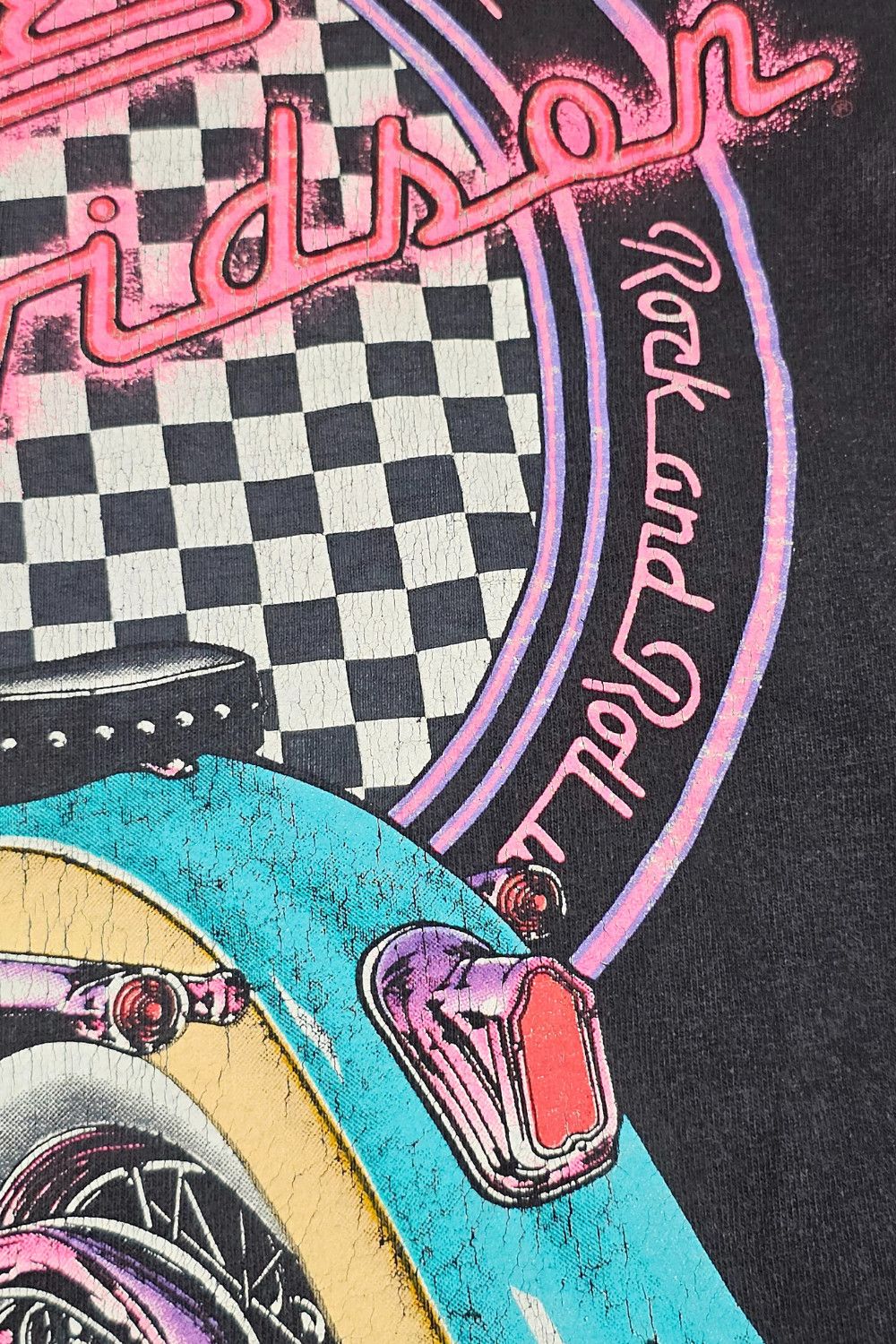 Harley Davidson 1993 Harley-Davidson “Rock & Roll with a Legend” - Holoubek Size US XL / EU 56 / 4 - 6 Thumbnail