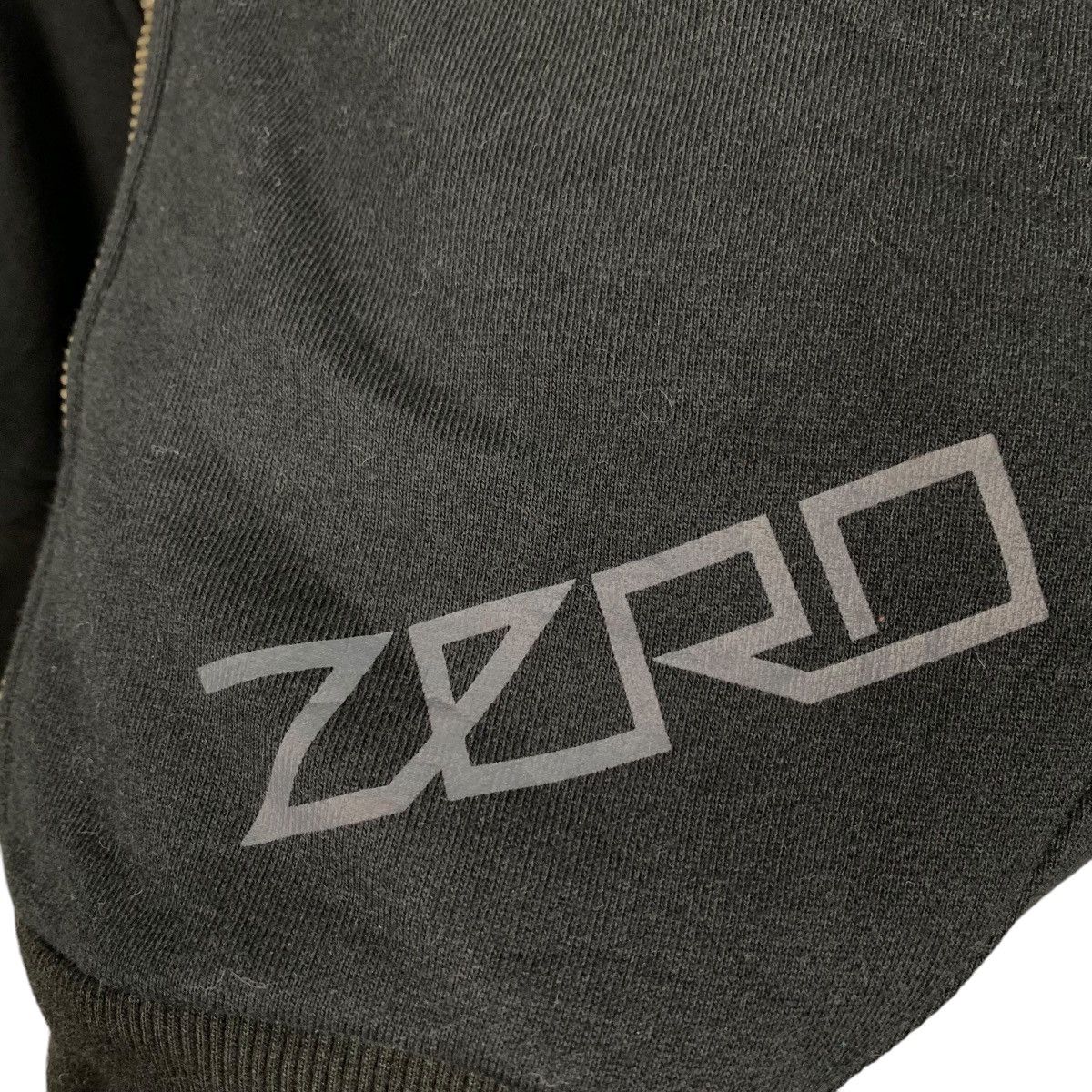 Japanese Brand ZERO Big Logo Double Collar Hoodies Sweatshirt #1723-C76 Size US L / EU 52-54 / 3 - 17 Thumbnail