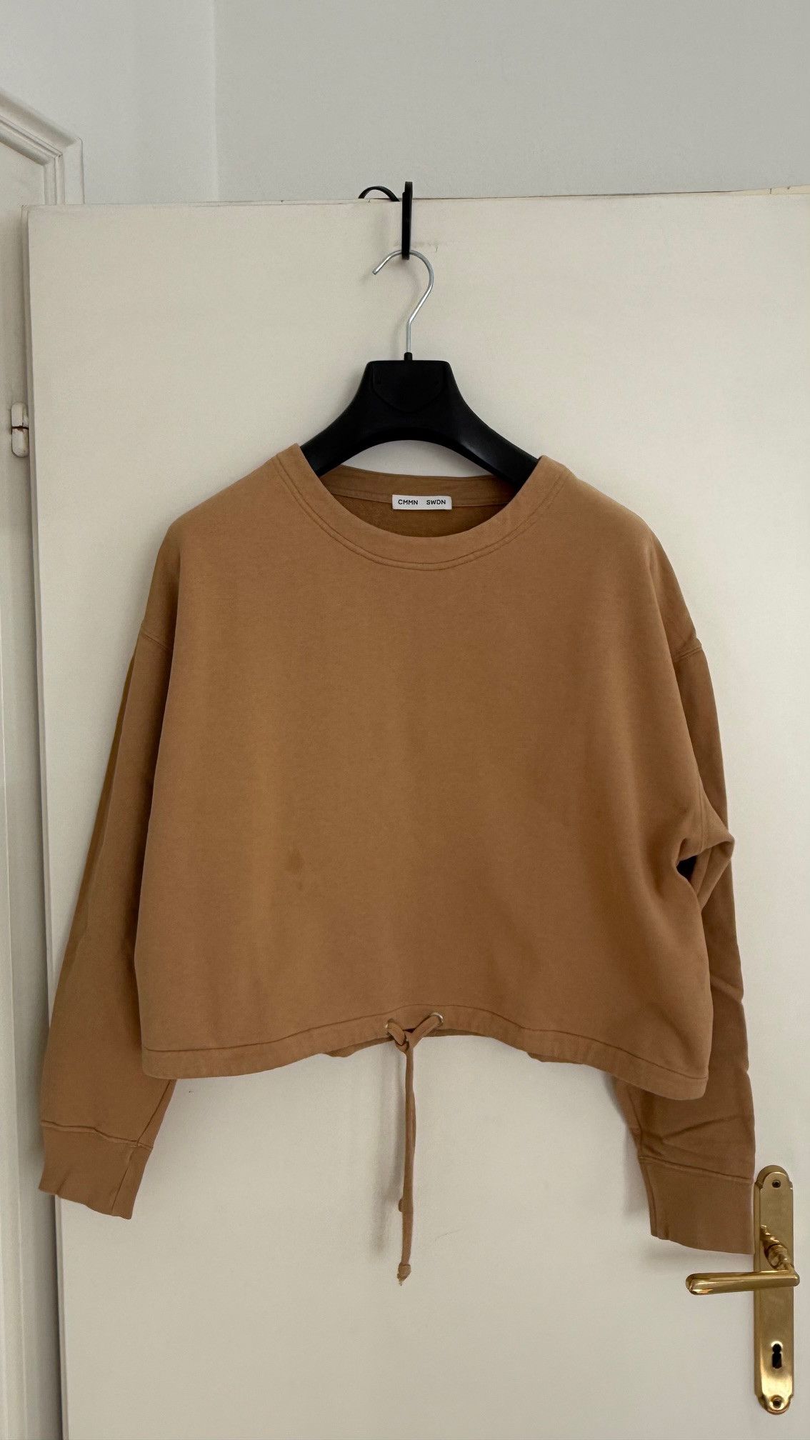 CMMN SWDN Cmmn Swdn Nathaniel Jersey boxy sweatshirt sand size S Size US S / EU 44-46 / 1 - 1 Thumbnail