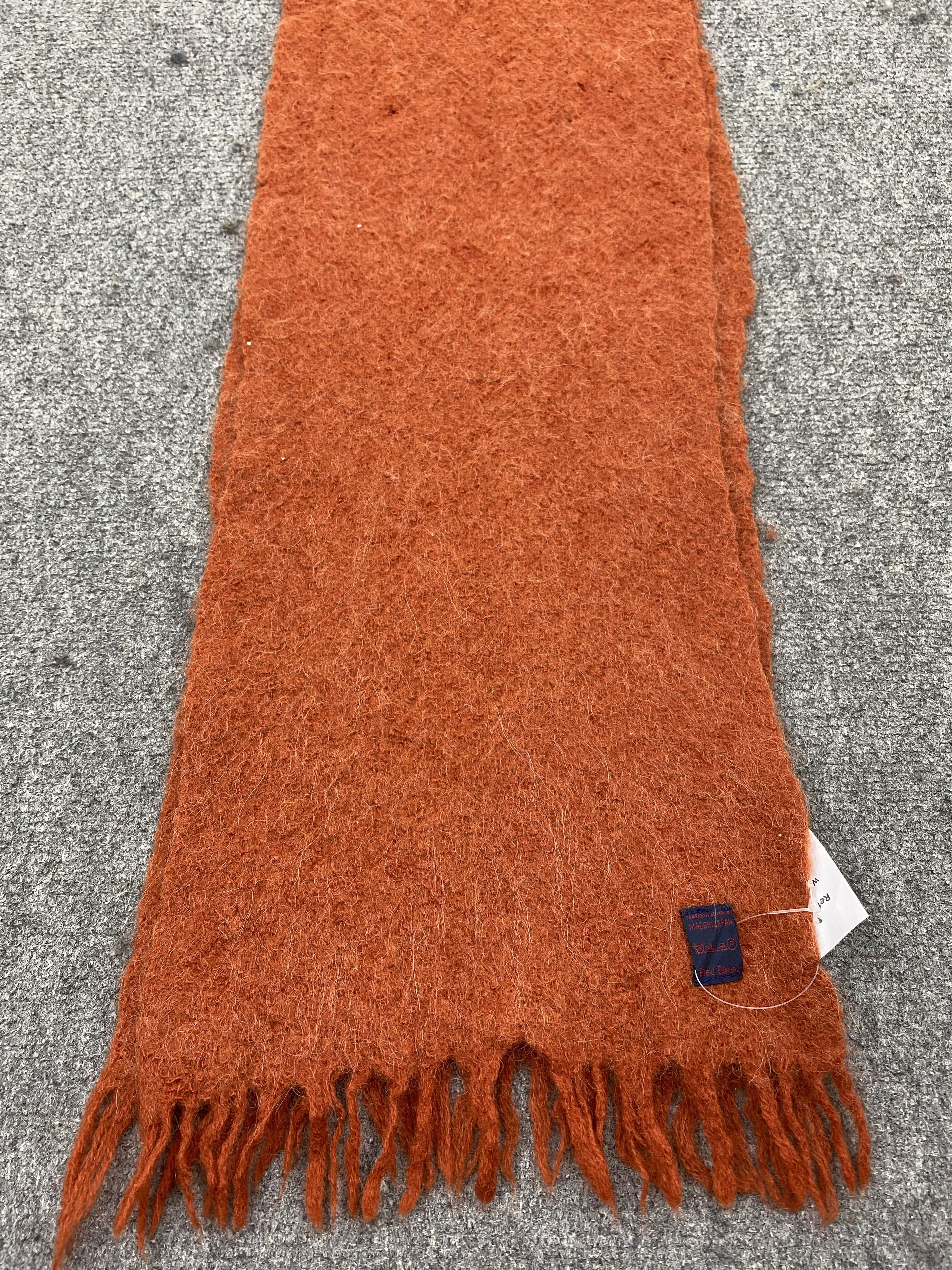 Japanese Brand Japanese Brand Mohair Scarf / Muffler / Neckwear SC0246 Size ONE SIZE - 7 Thumbnail