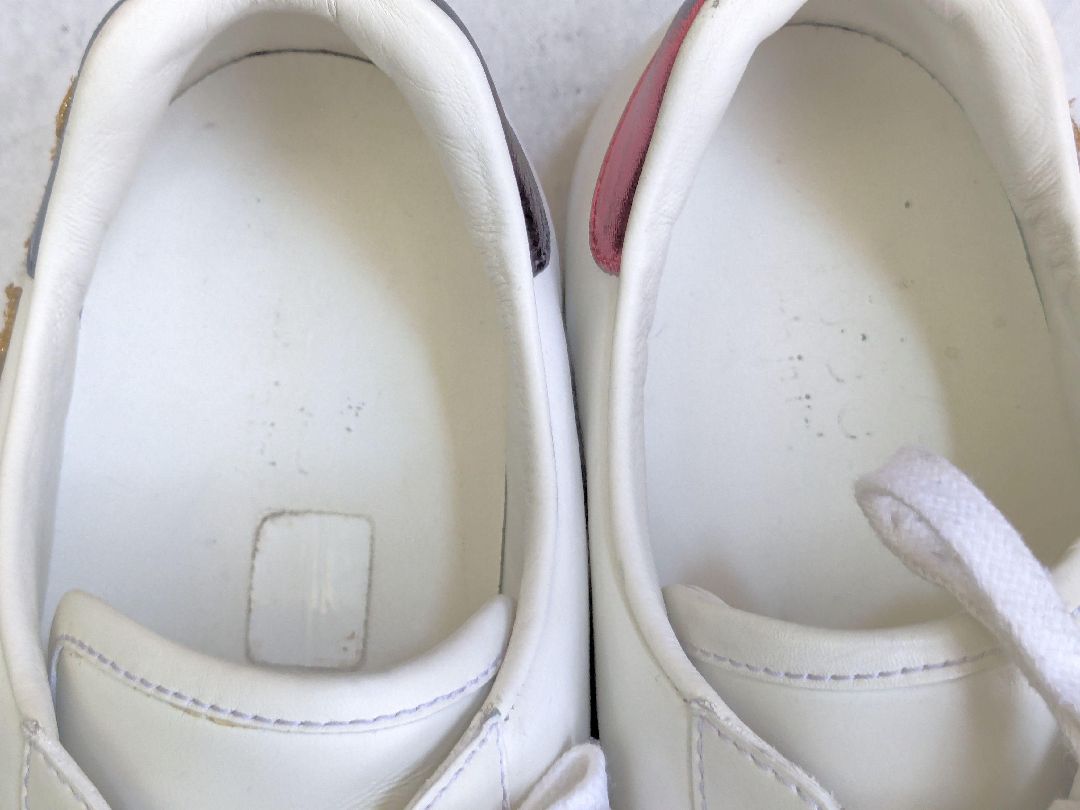 Gucci Gucci Ace Sneakers Loved 8.5 White Low Tops Leather Size US 8.5 / EU 41-42 - 6 Thumbnail