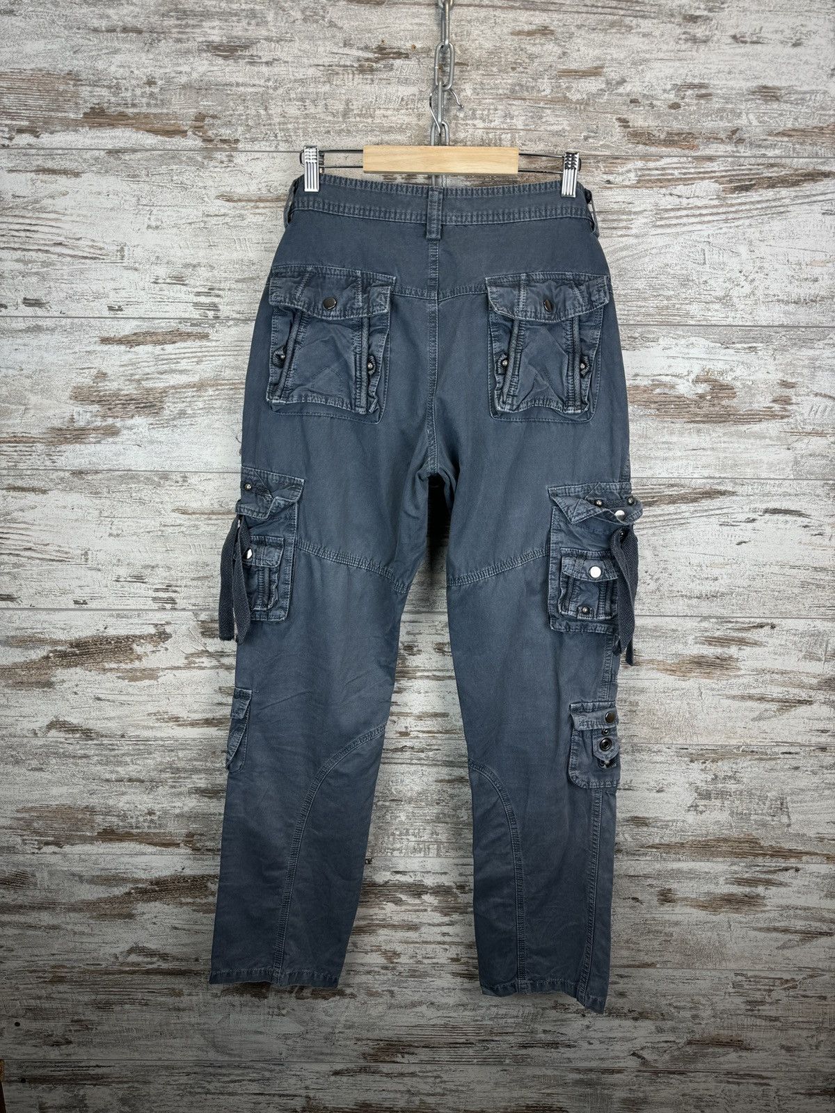 Japanese Brand × Vintage Mens Vintage opium cargo pants Japanese style y2k Size US 34 / EU 50 - 9 Thumbnail