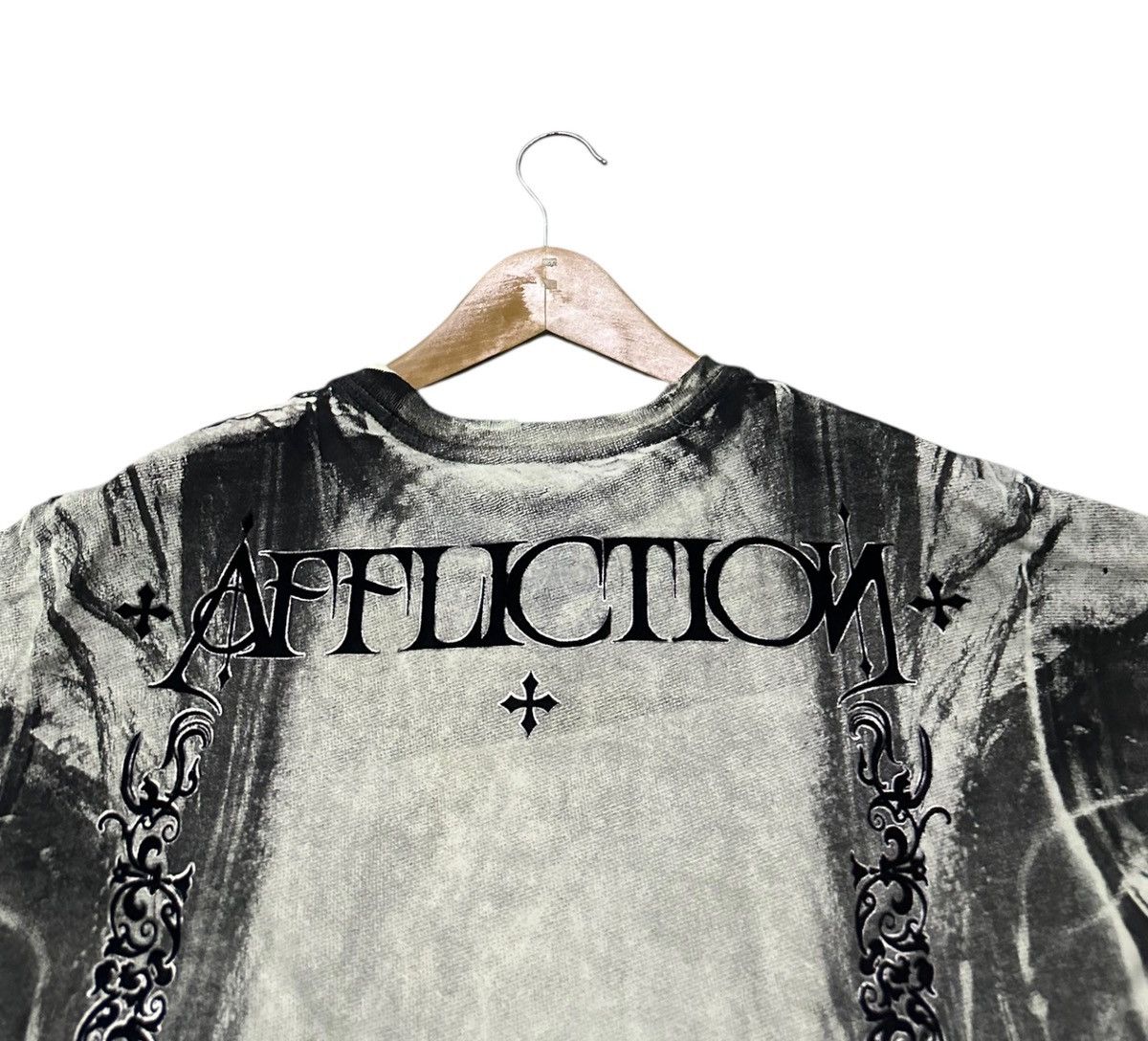 Affliction Vintage Affliction skull tshirt Size US M / EU 48-50 / 2 - 5 Thumbnail