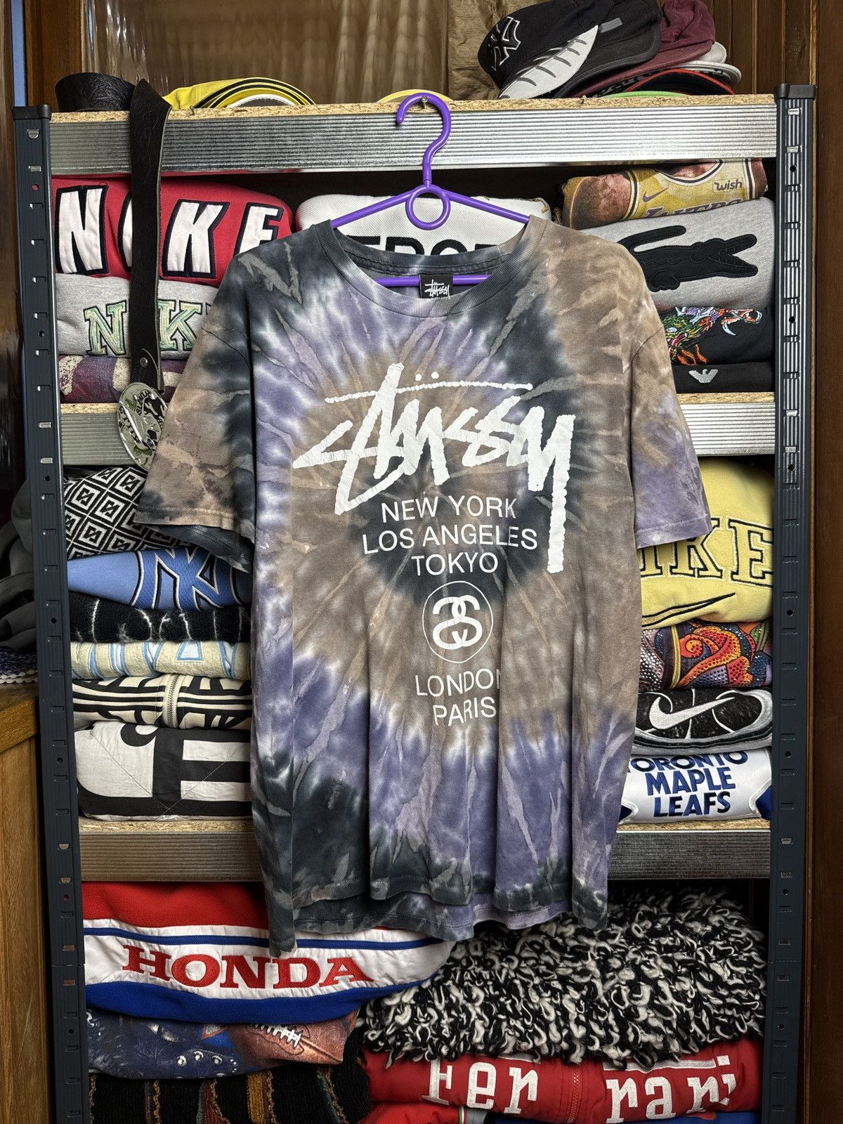 Stussy Stussy Tee tai dai Size US M / EU 48-50 / 2 - 1 Thumbnail