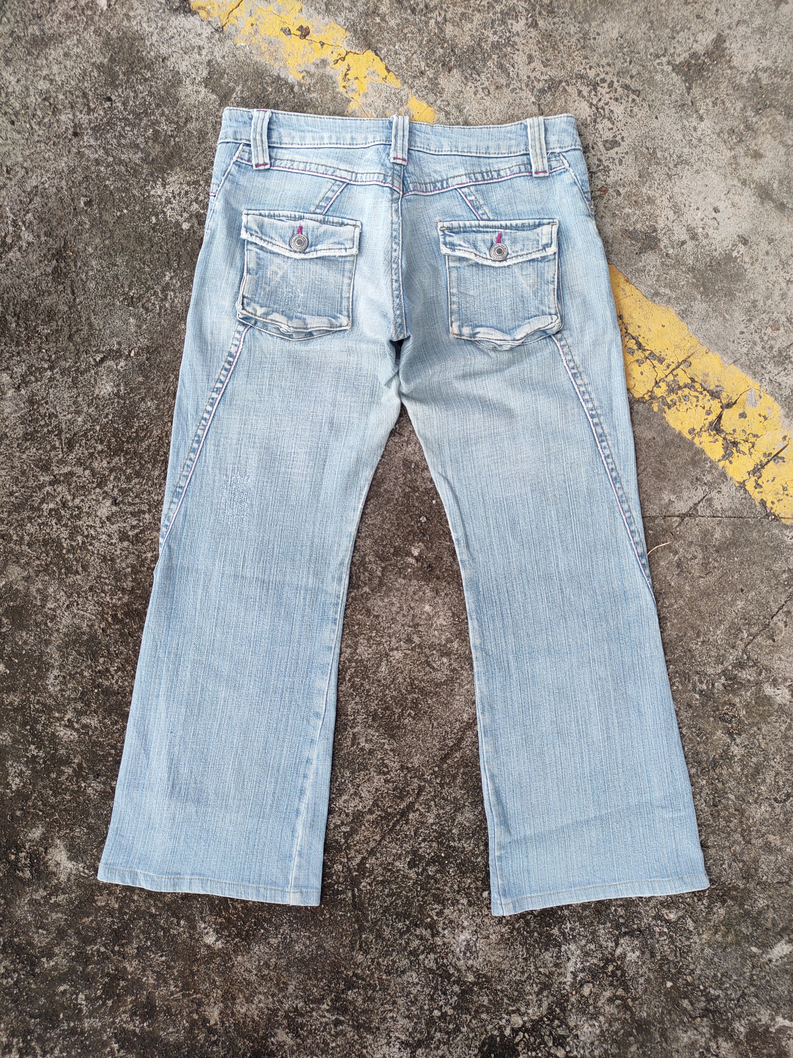 Japanese Brand FLARE VINTAGE JAPANESE FADED JEANS DENIM PANTS Size US 32 / EU 48 - 2 Thumbnail