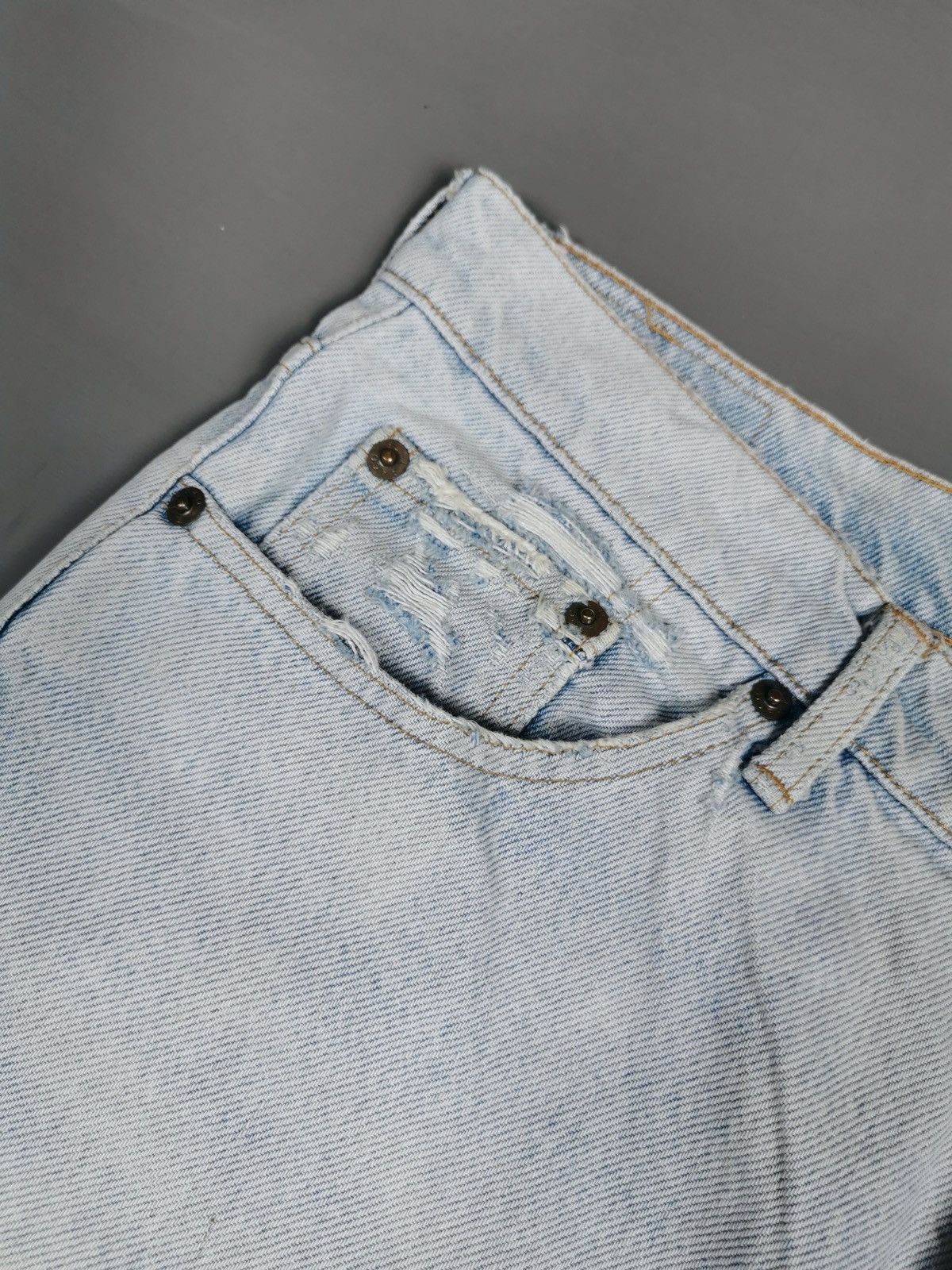 Levi's Light Vintage 90s Levis 518 Jeans Size US 34 / EU 50 - 5 Thumbnail