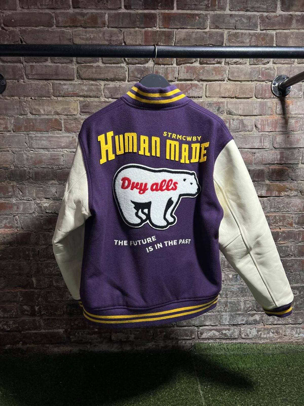 Human Made Human Made Varsity Jacket Sz. M Size ONE SIZE - 2 Thumbnail
