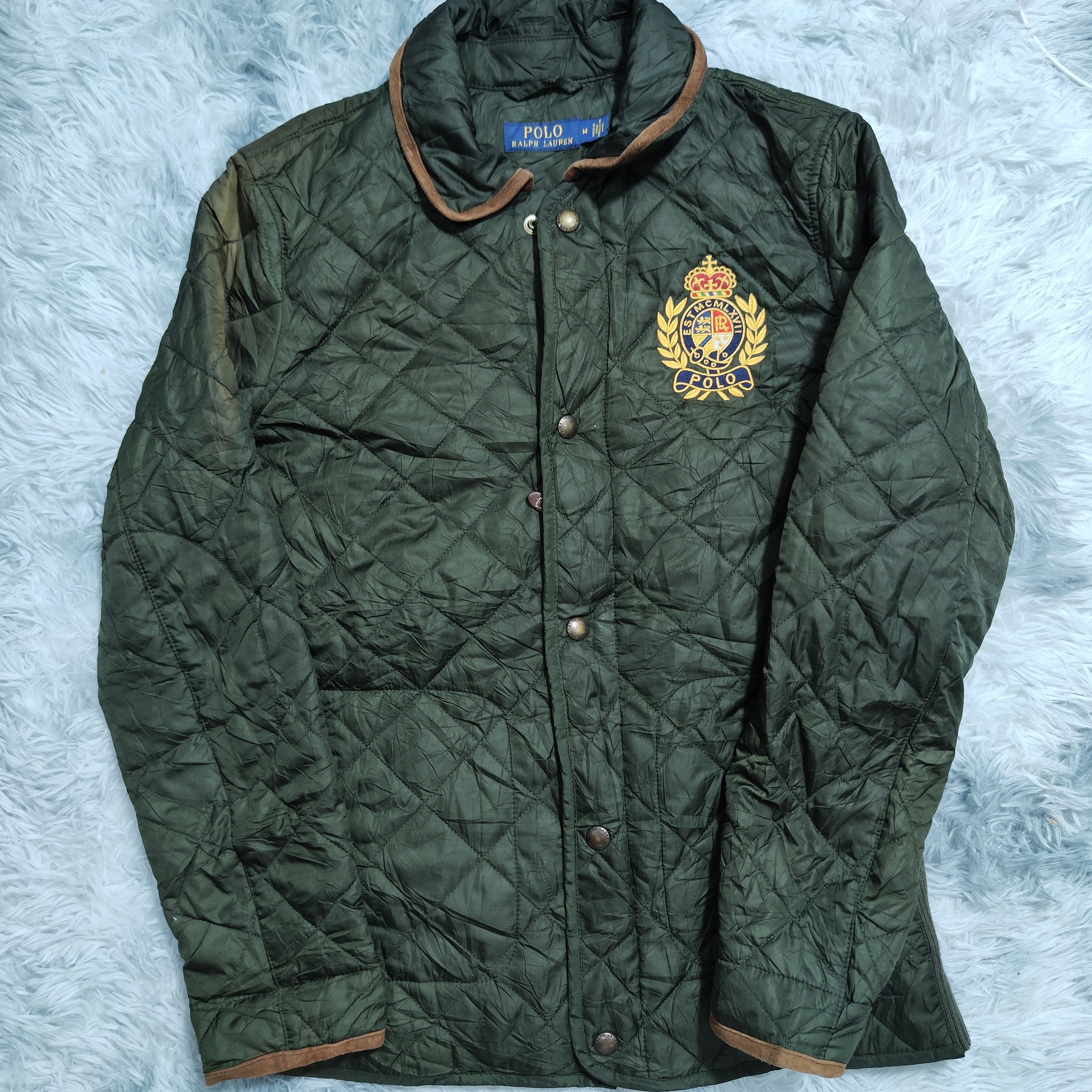 Polo Ralph Lauren Polo Ralph Lauren Quilted Jacket women medium Size M / US 6-8 / IT 42-44 - 1 Thumbnail