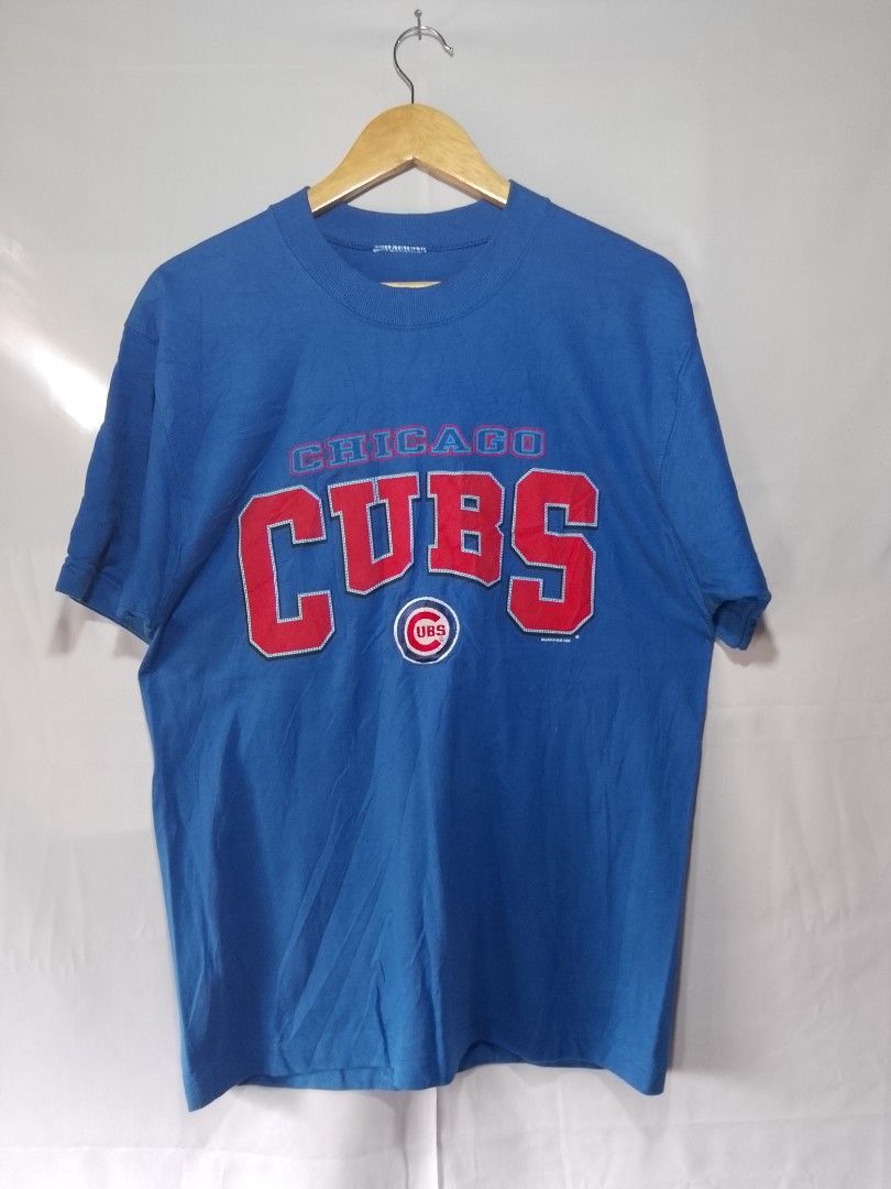 Vintage Vintage 90s Chicago Cubs MLB Baseball Tshirt Size US M / EU 48-50 / 2 - 1 Thumbnail