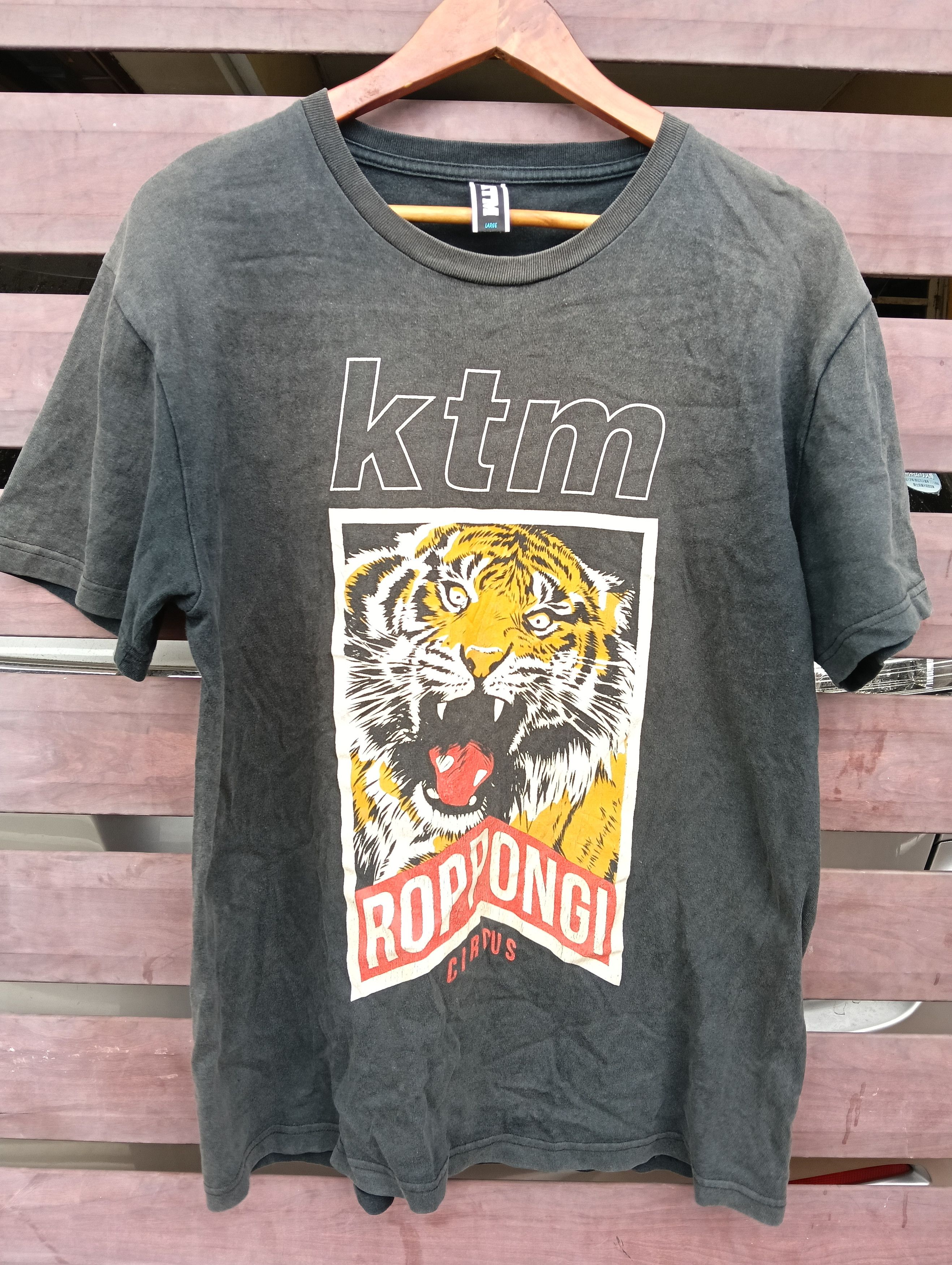Japanese Brand TIGER ROPPONGI KTM FADED BLACK. Size US L / EU 52-54 / 3 - 1 Thumbnail