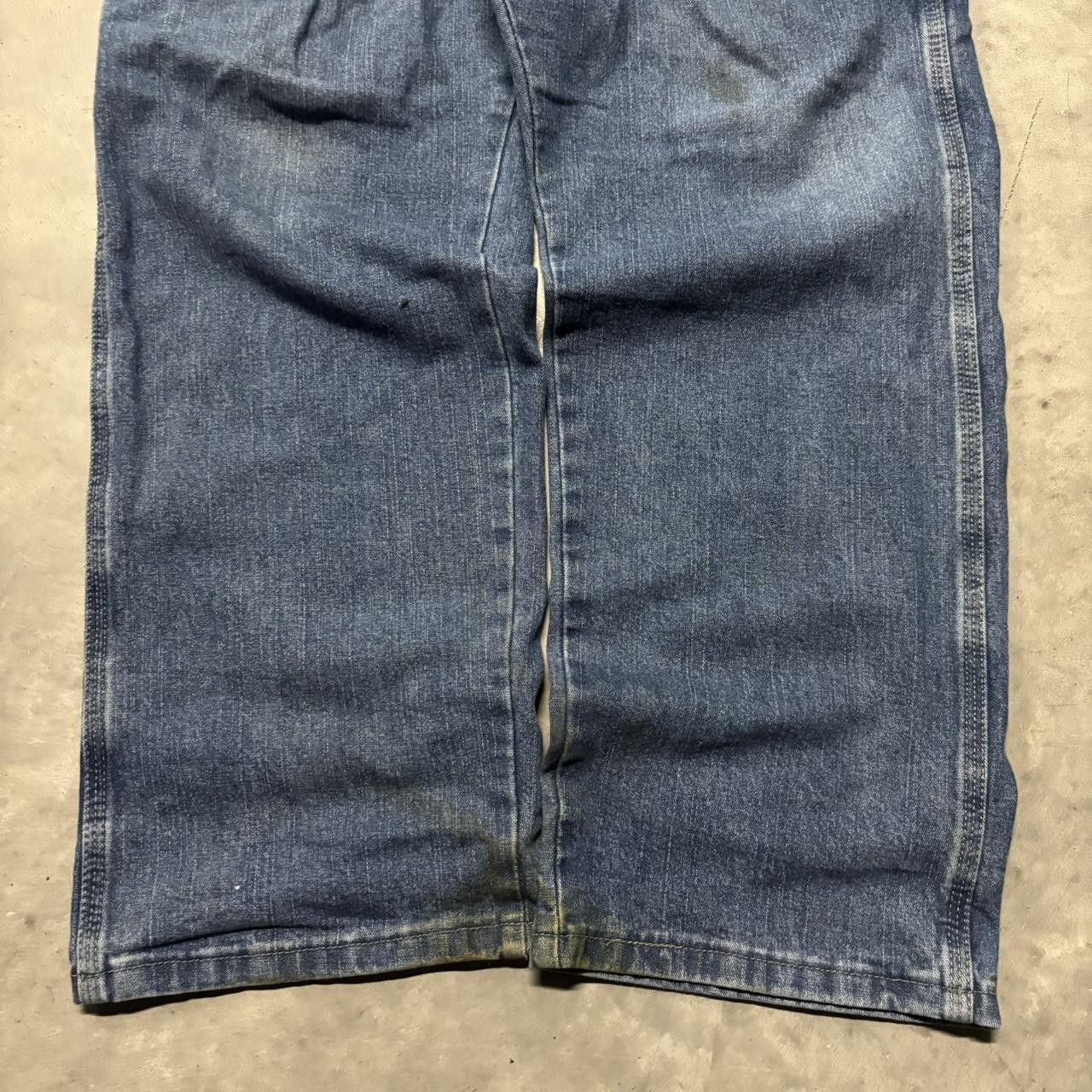 Japanese Brand × Vintage Crazy Vintage Y2K/2000s Grunge Skater Carpenter Denim Jeans! Size US 36 / EU 52 - 6 Thumbnail