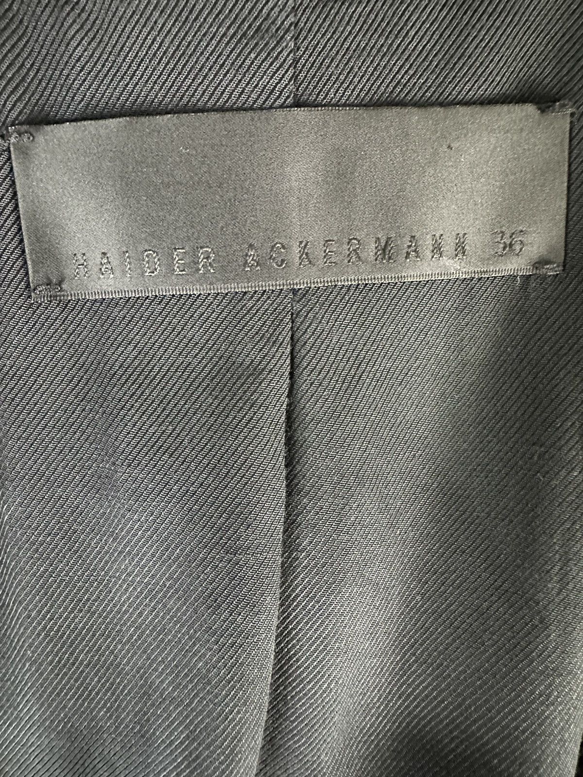 Haider Ackermann Haider Ackermann - SS18 Striped Hand Stitch Blazer Oversized Size XS / US 0-2 / IT 36-38 - 14 Thumbnail