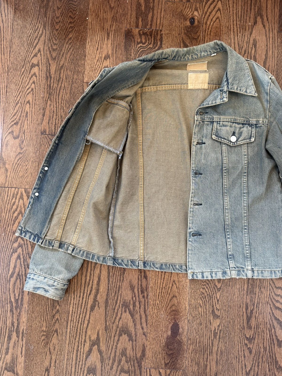 Helmut Lang Archive Mudwash Helmut Leng Denim Jacket Size US S / EU 44-46 / 1 - 3 Thumbnail