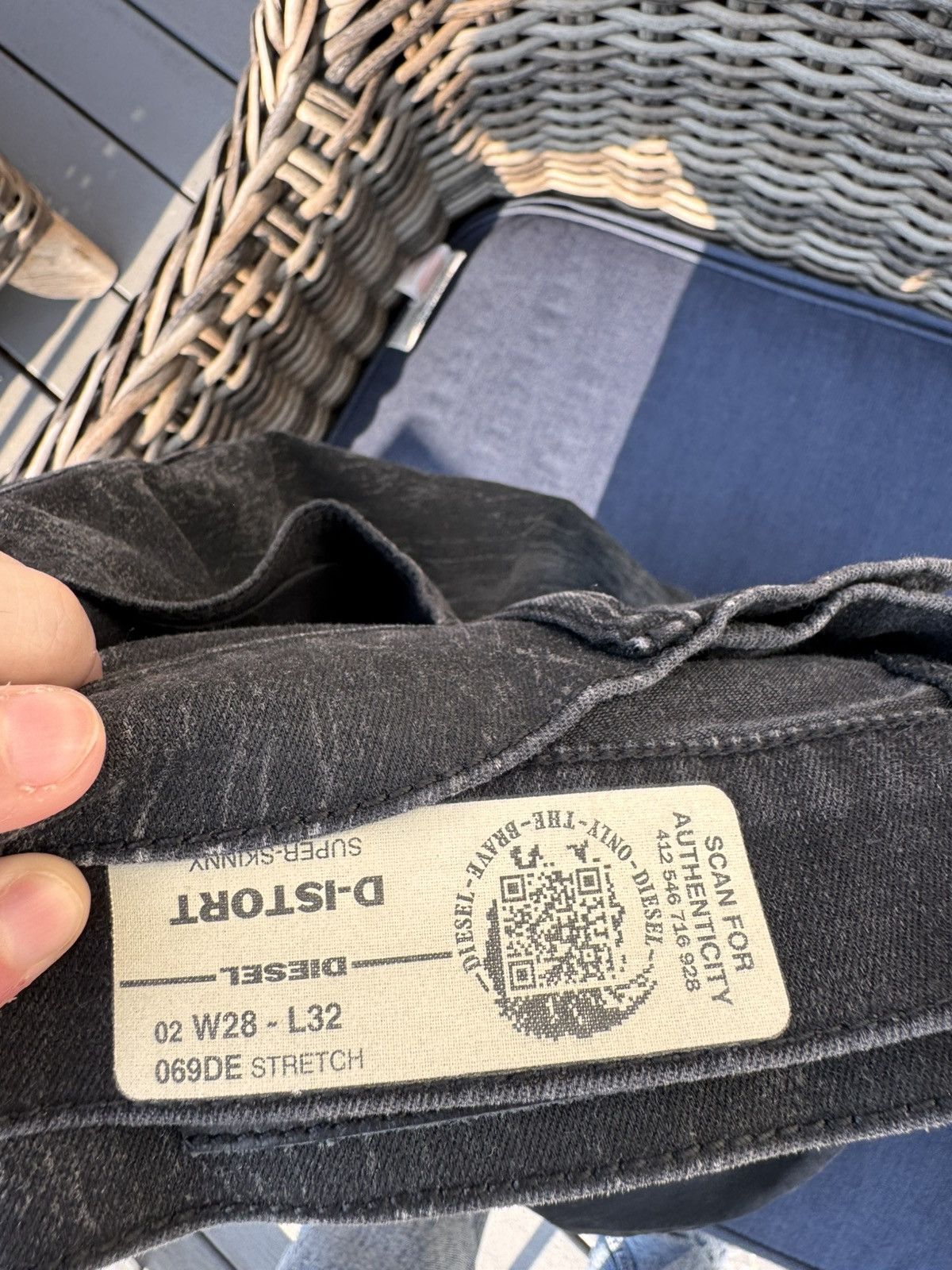 Diesel Diesel Black Jeans Size US 28 / EU 44 - 5 Thumbnail