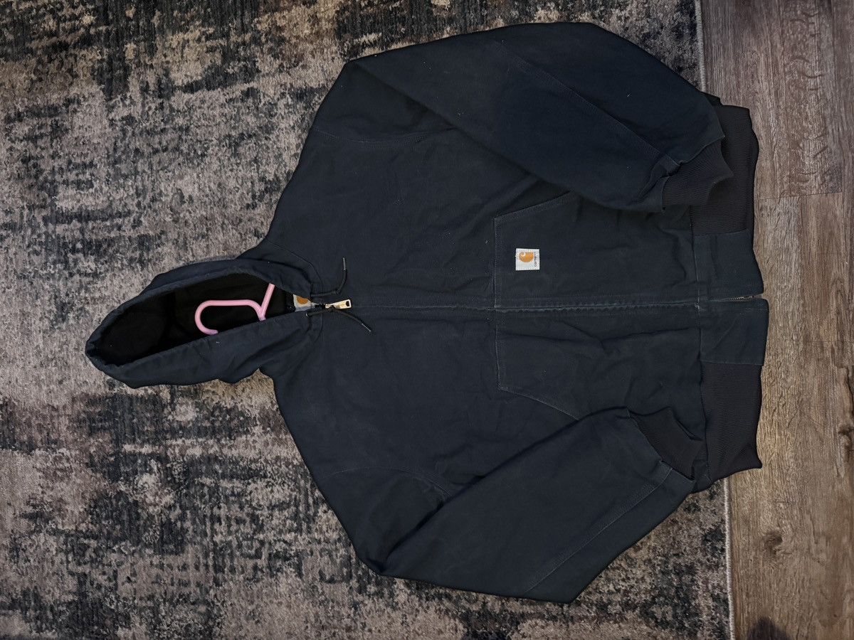 Carhartt Navy Carhartt J-130 Hooded Zip Up Size US L / EU 52-54 / 3 - 1 Thumbnail