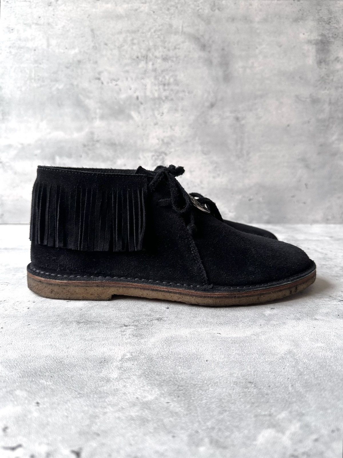 Saint Laurent Paris HEDI SLIMANE | NINO FRINGED BOOTS Size US 9 / EU 42 - 11 Thumbnail