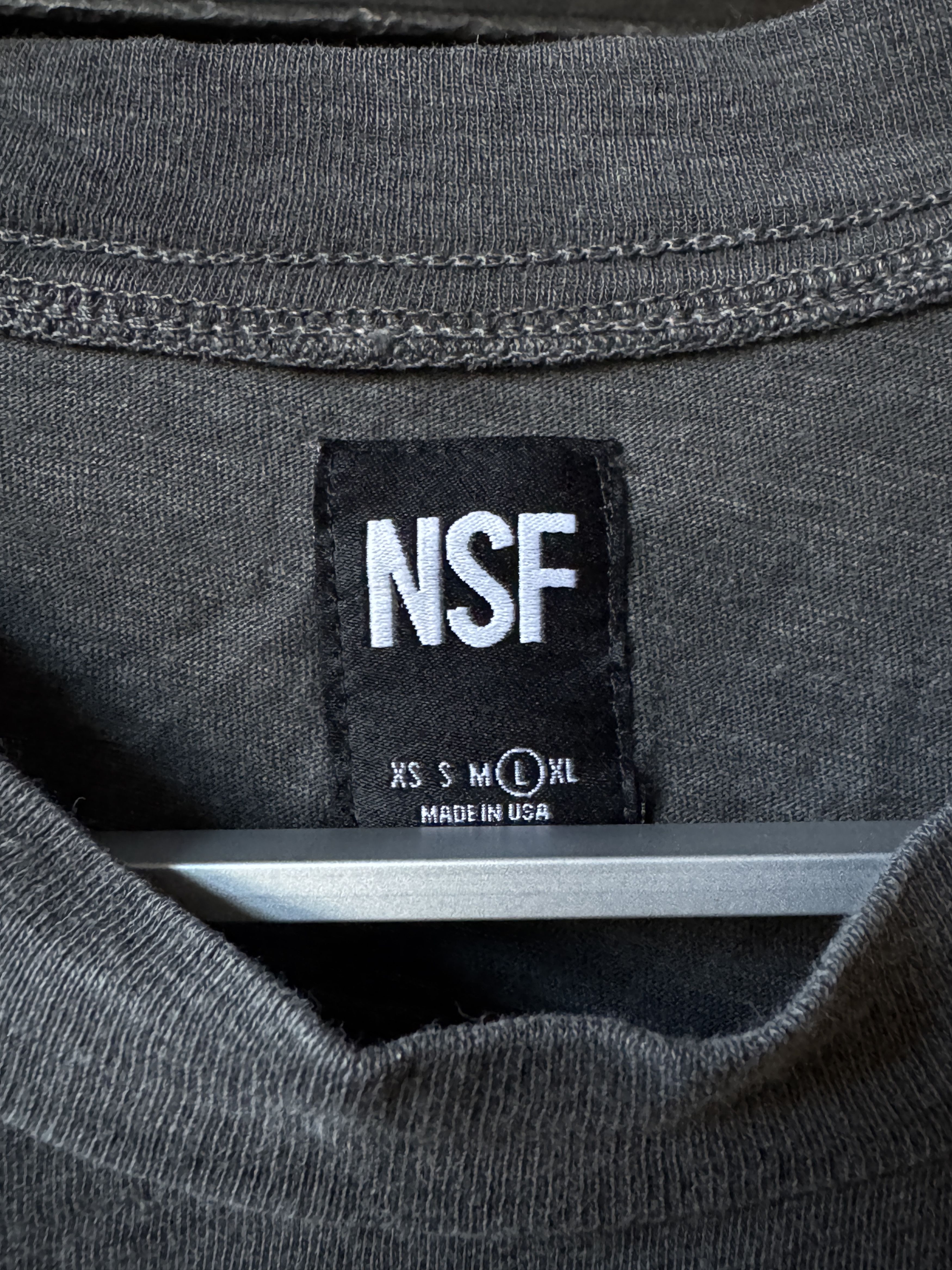 NSF Brand New NSF Distressed Short Sleeve T shirt Size L Size US L / EU 52-54 / 3 - 5 Thumbnail