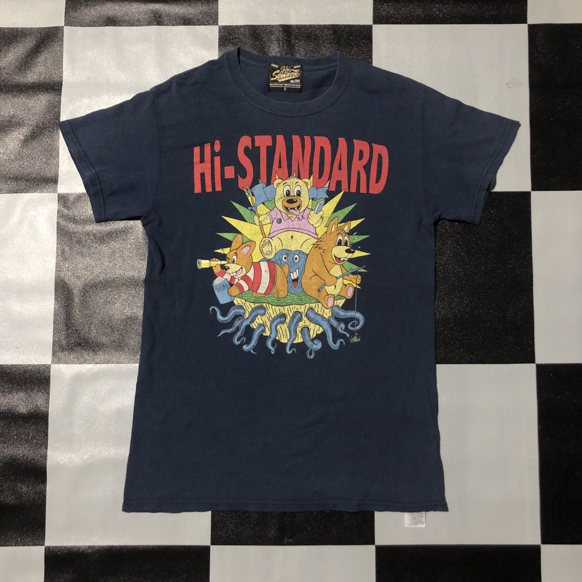 Band Tees × Japanese Brand × Vintage Vintage Japanese Band Hi Standard Tokyo Japan Size US S / EU 44-46 / 1 - 1 Thumbnail