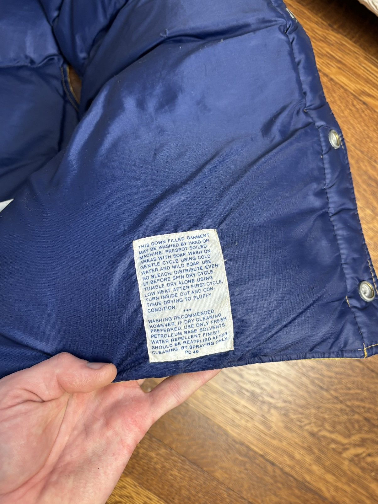 Levi's 1970s Levis Ski Vest 70s Vintage Levi's Denim Down Jacket Size US M / EU 48-50 / 2 - 7 Thumbnail