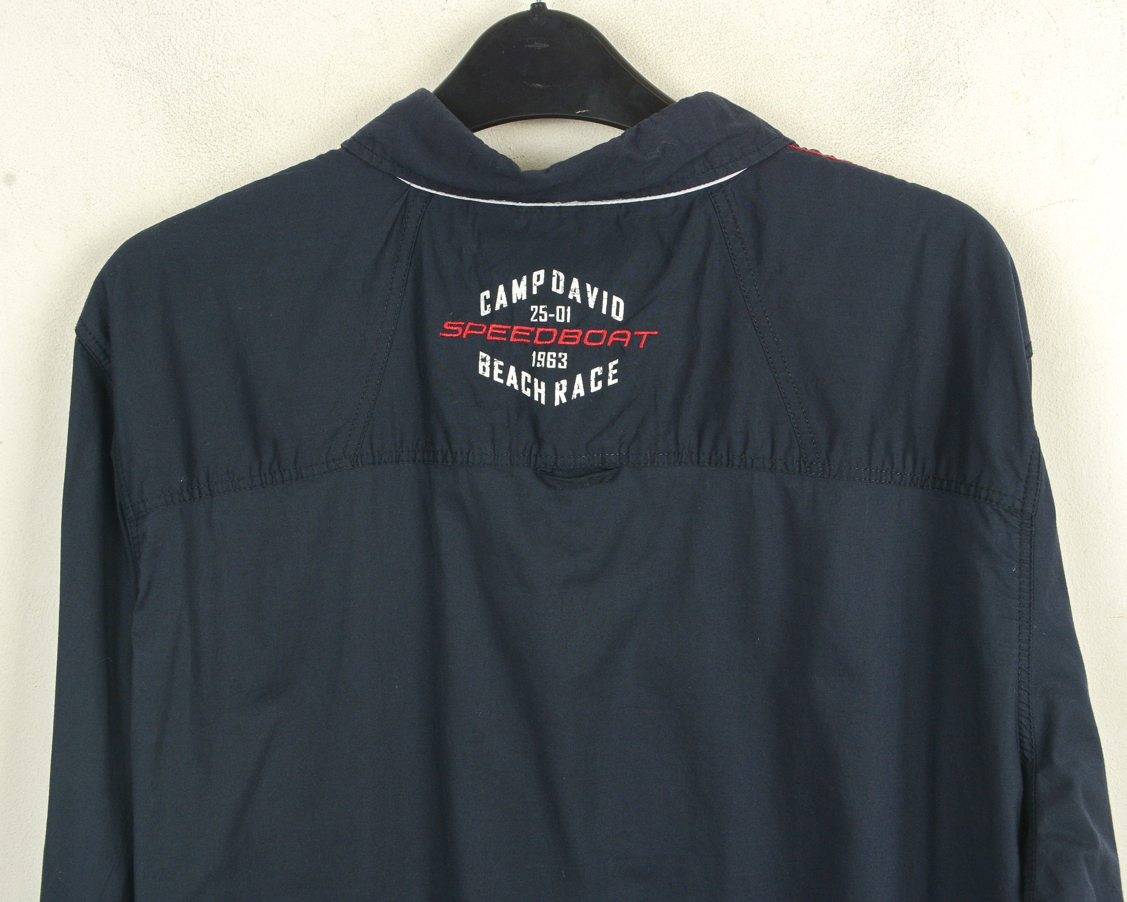 Camp David M Shirt Regula Fit Casual Button Up Long Sleeve Cotton Top Size US M / EU 48-50 / 2 - 6 Thumbnail