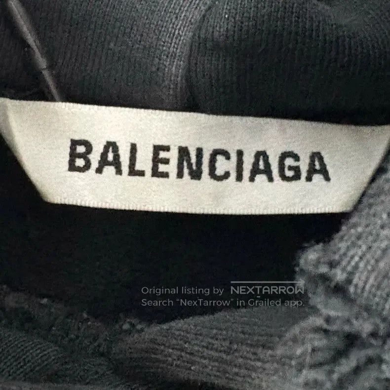 Balenciaga Balenciaga Alien Black Sweatshirt. Size US M / EU 48-50 / 2 - 3 Thumbnail